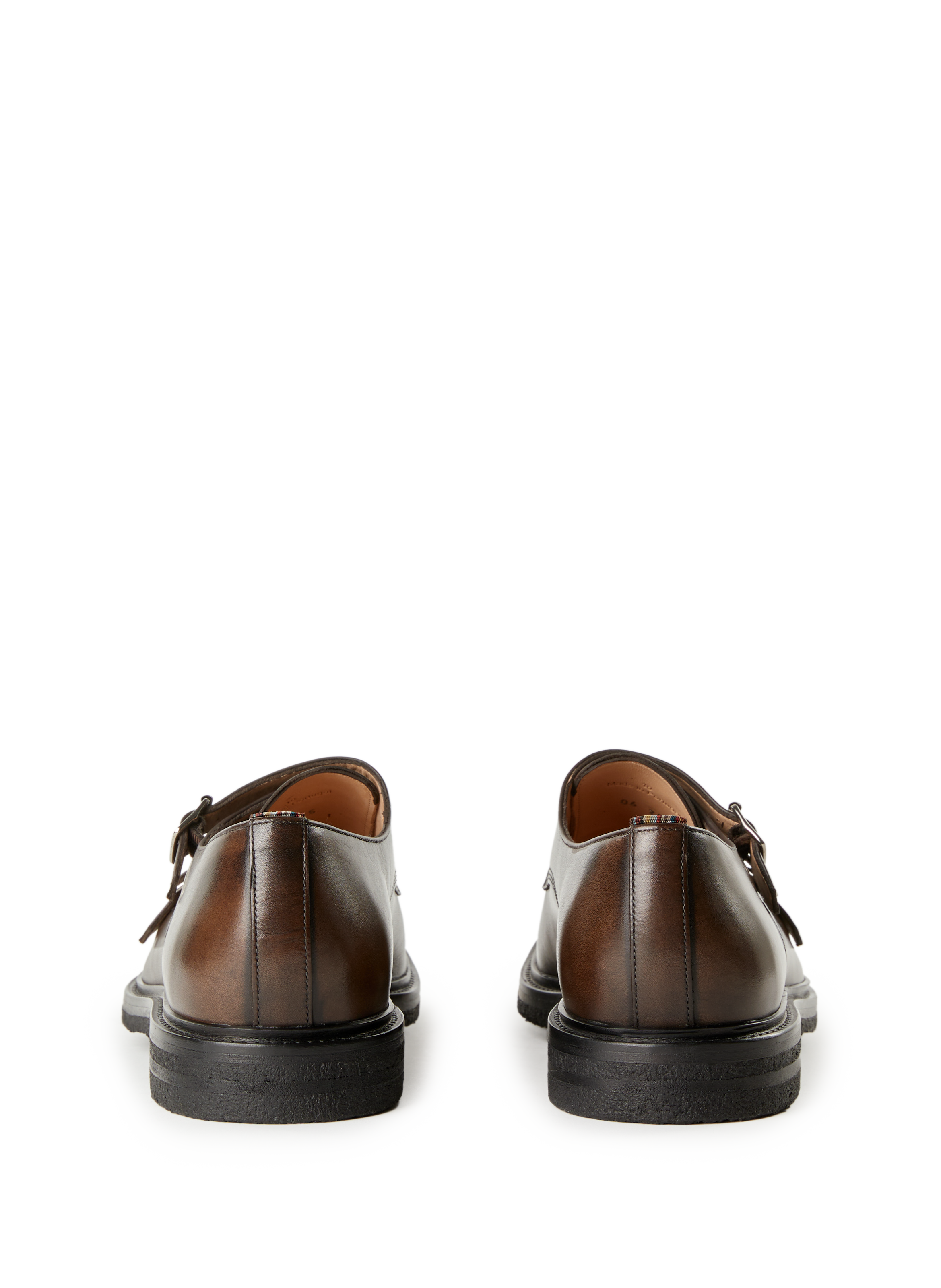 Plain leather low shoes PAUL SMITH Brown