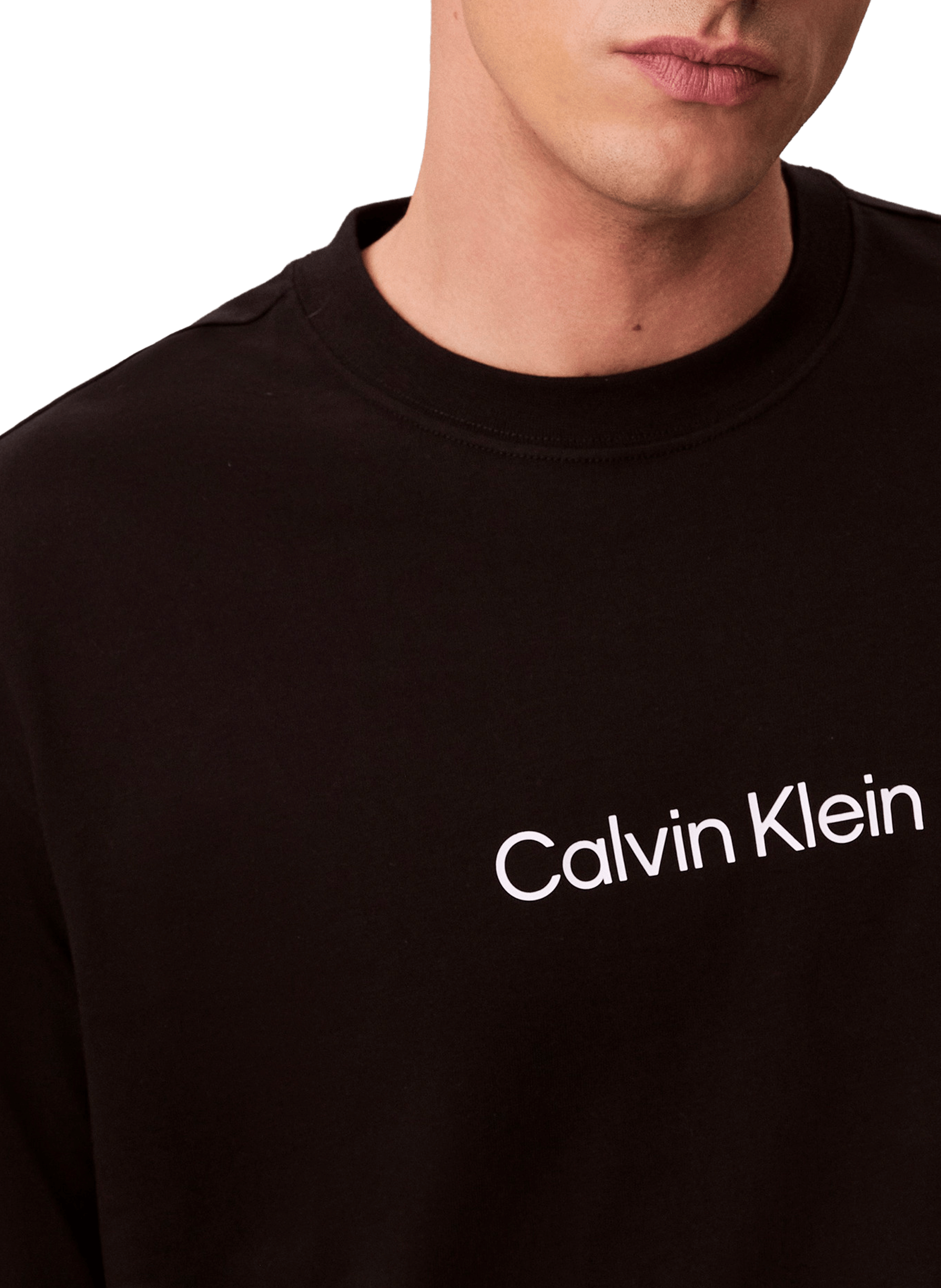 T-shirt en coton CALVIN KLEIN Noir