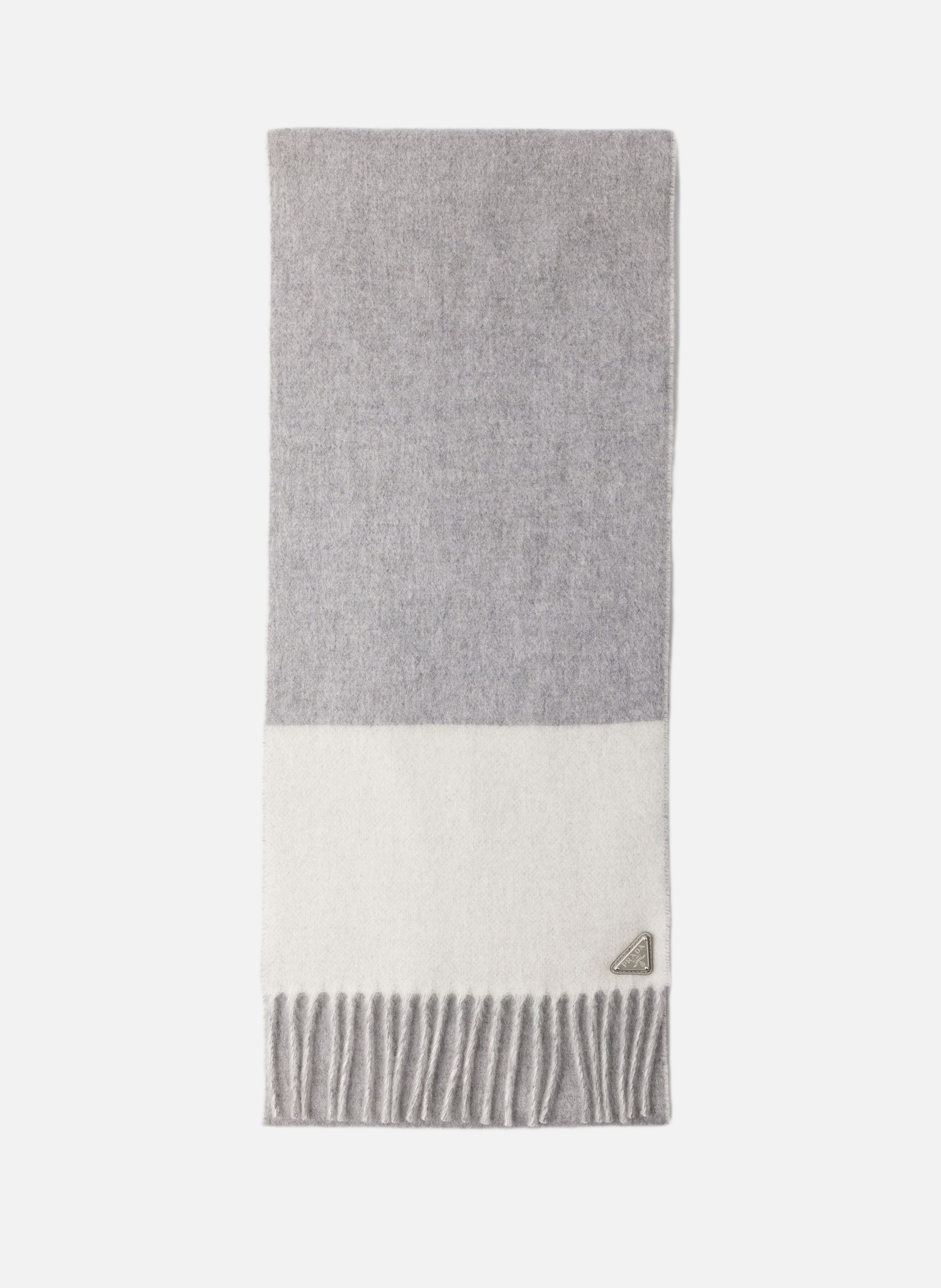 Écharpe en cachemire PRADA Gris