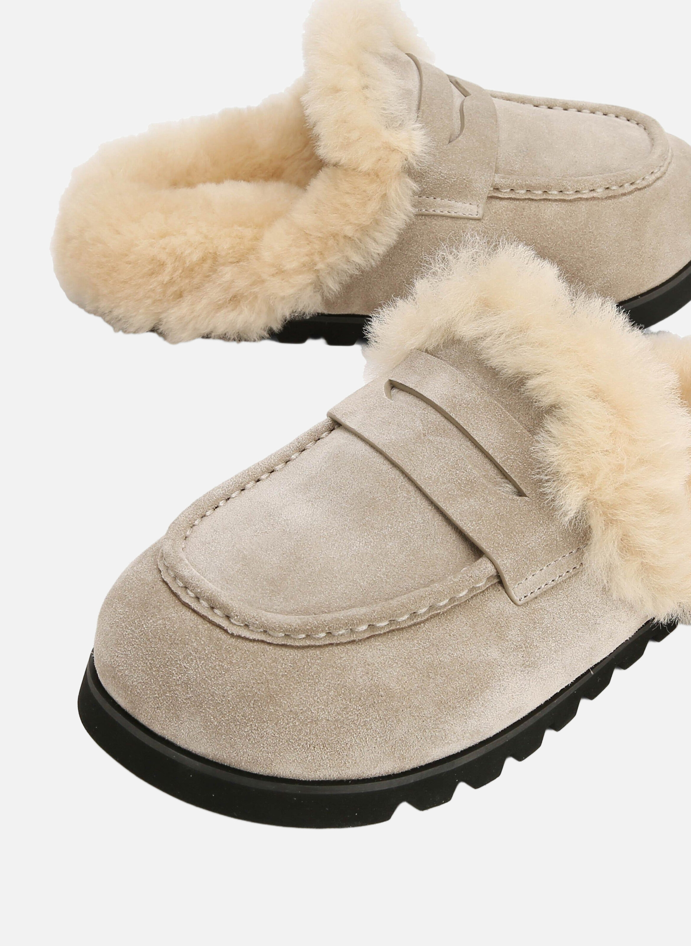 Mules corded NAKED WOLFE Beige