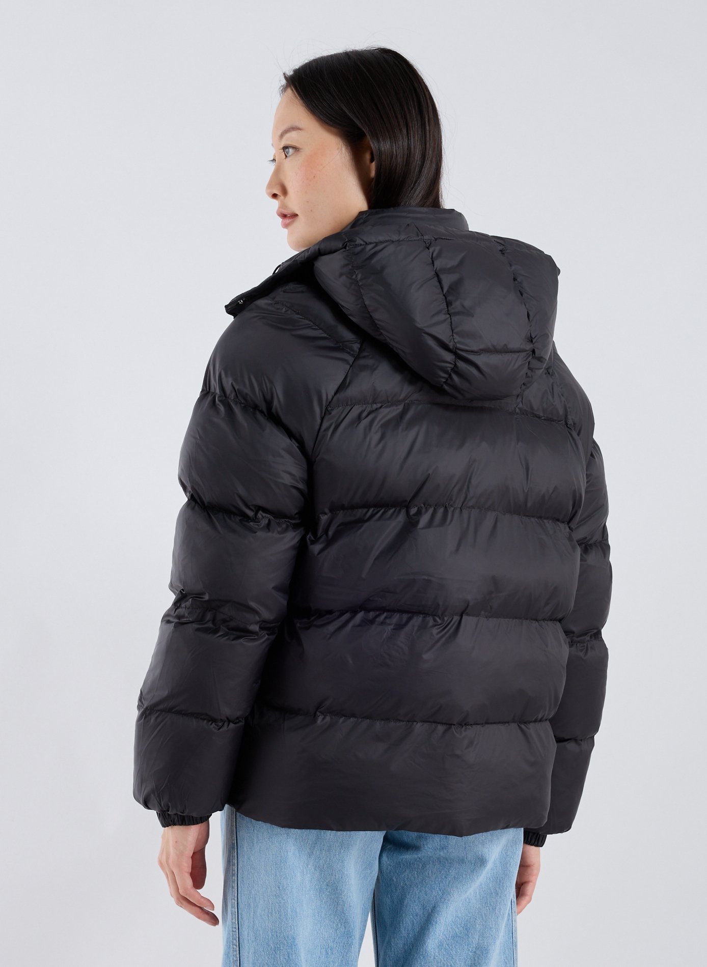 Doudoune matelassée à capuche amovible SAMSOE SAMSOE Noir