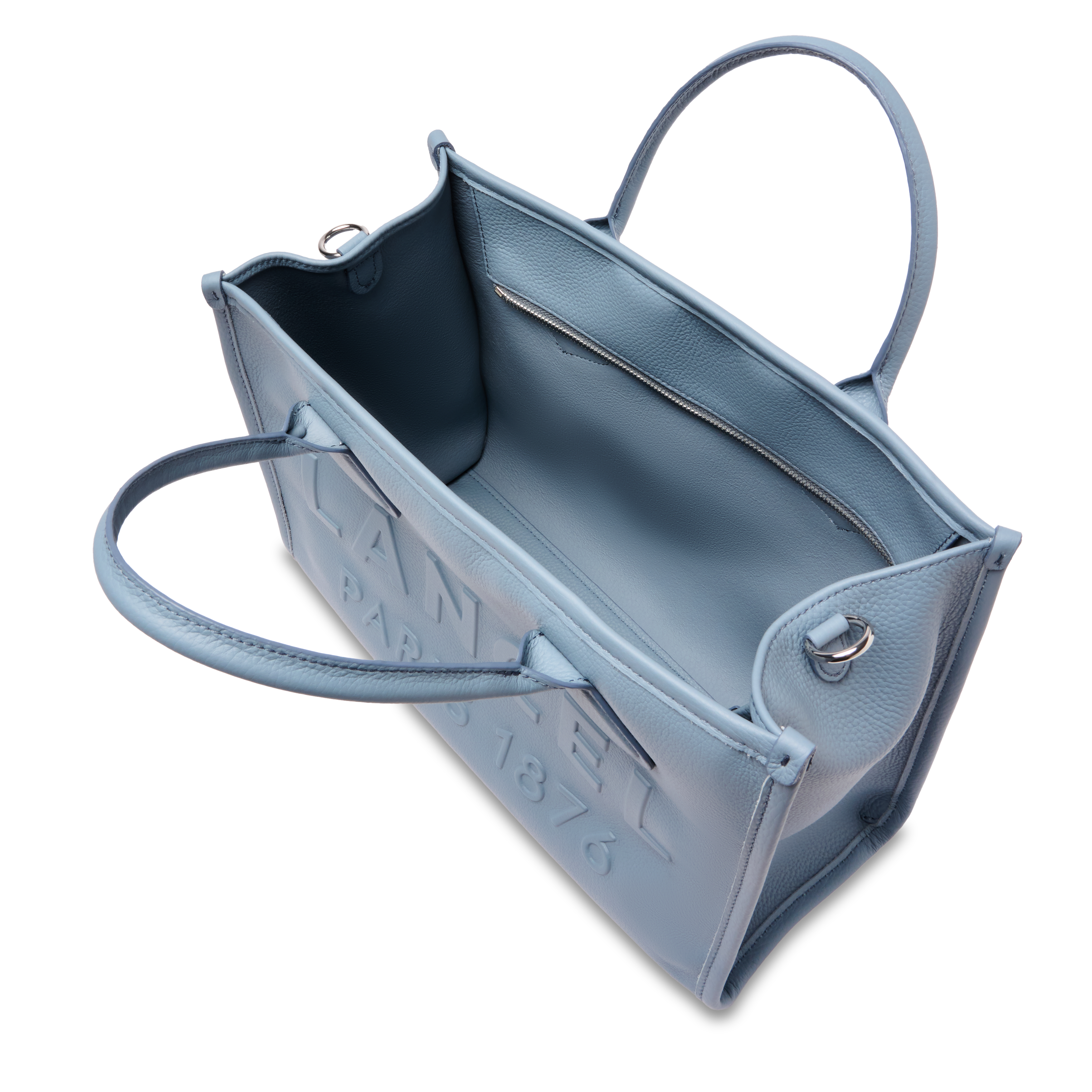 Cabas zippé m - jour de lancel LANCEL Bleu