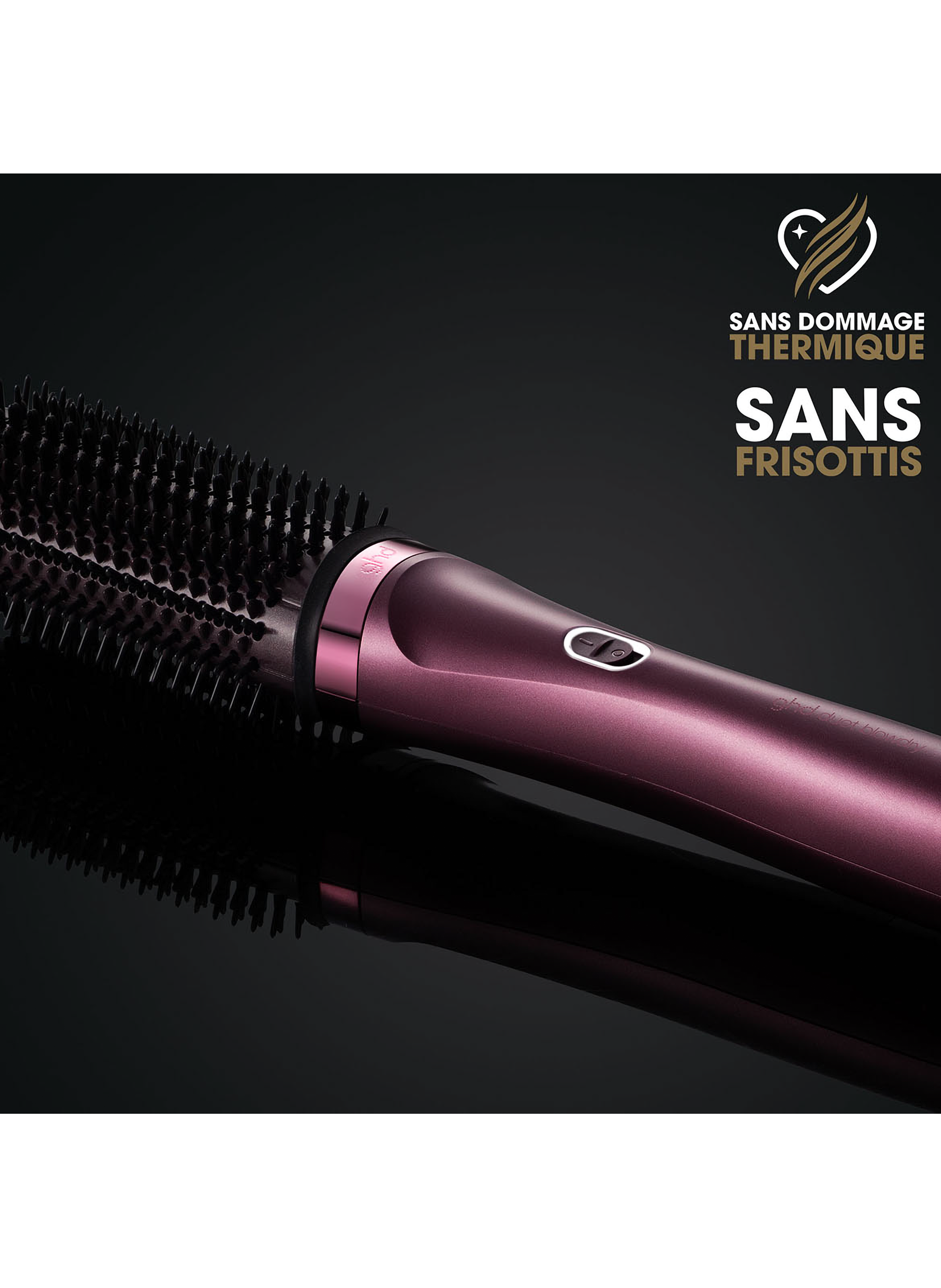 Coffret Deluxe Brosse Soufflante 2-en-1 ghd Duet Blowdry - Collection GHD Cherry Chic GHD No color