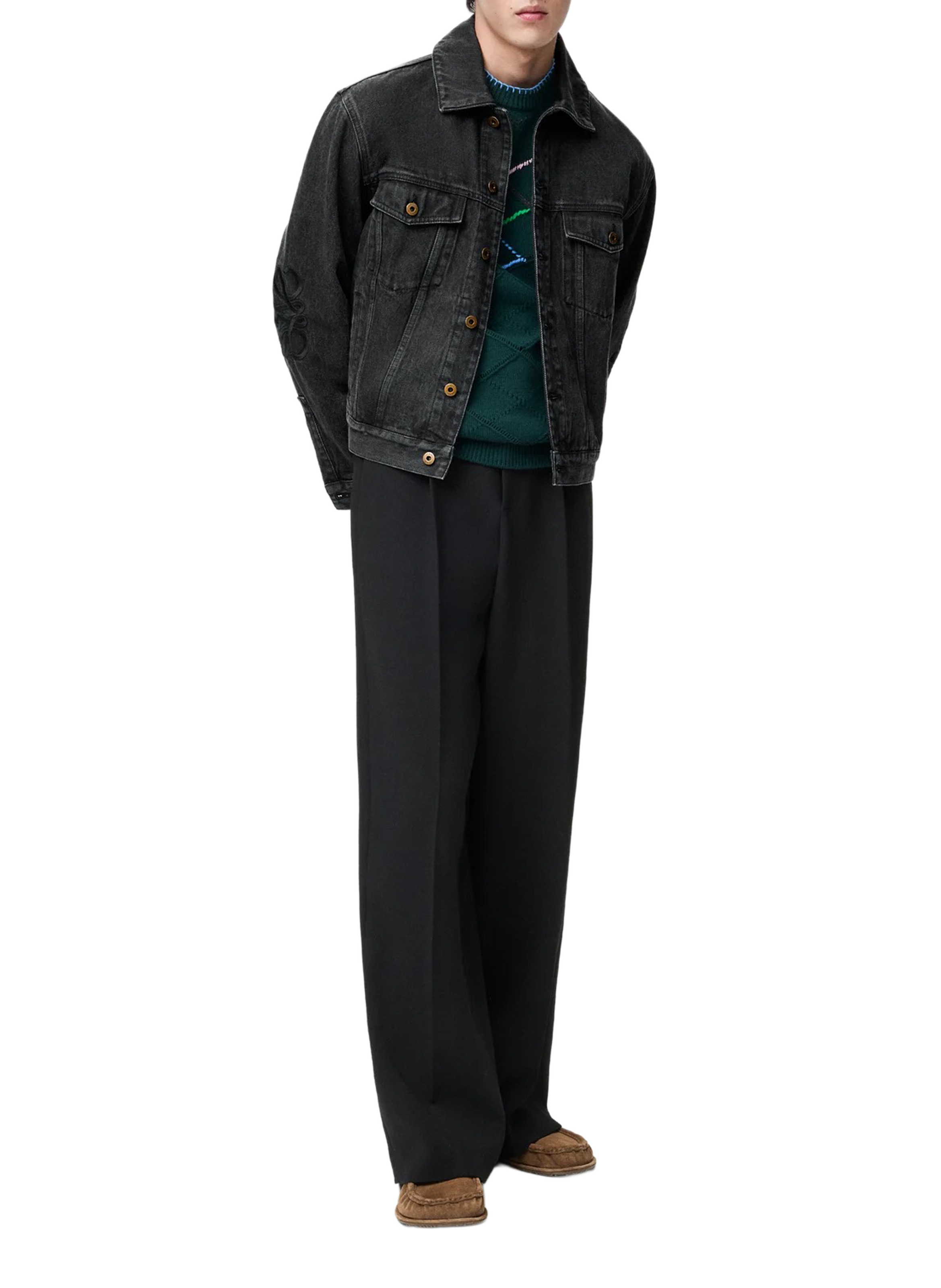 D-BARCY JACKET LOEWE Black