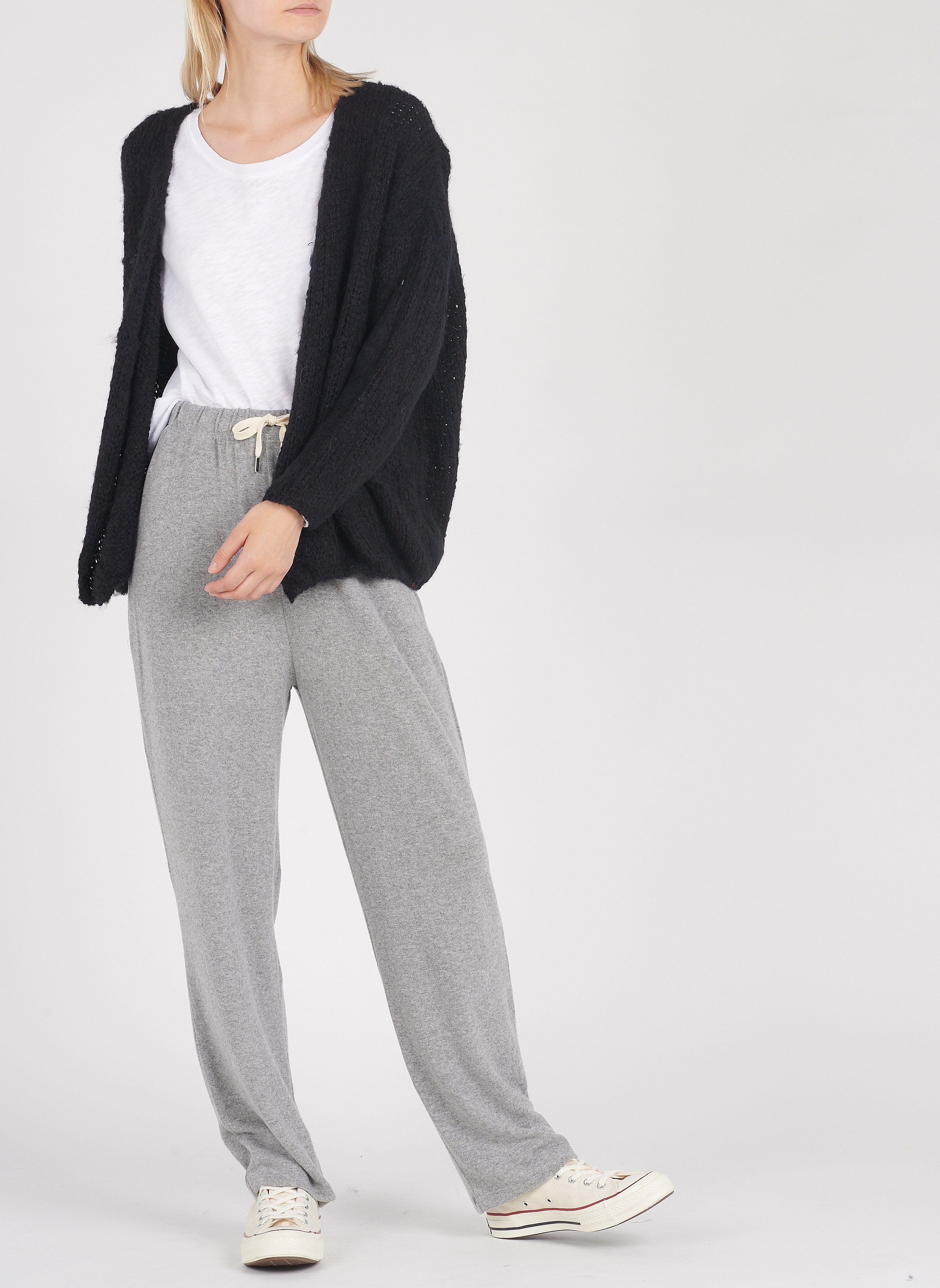 Tee-shirt col bateau en coton sonoma AMERICAN VINTAGE Blanc