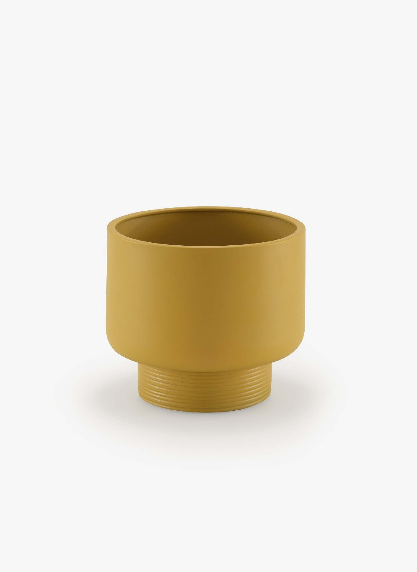 Petit cache-pot in fiore CINNA Jaune