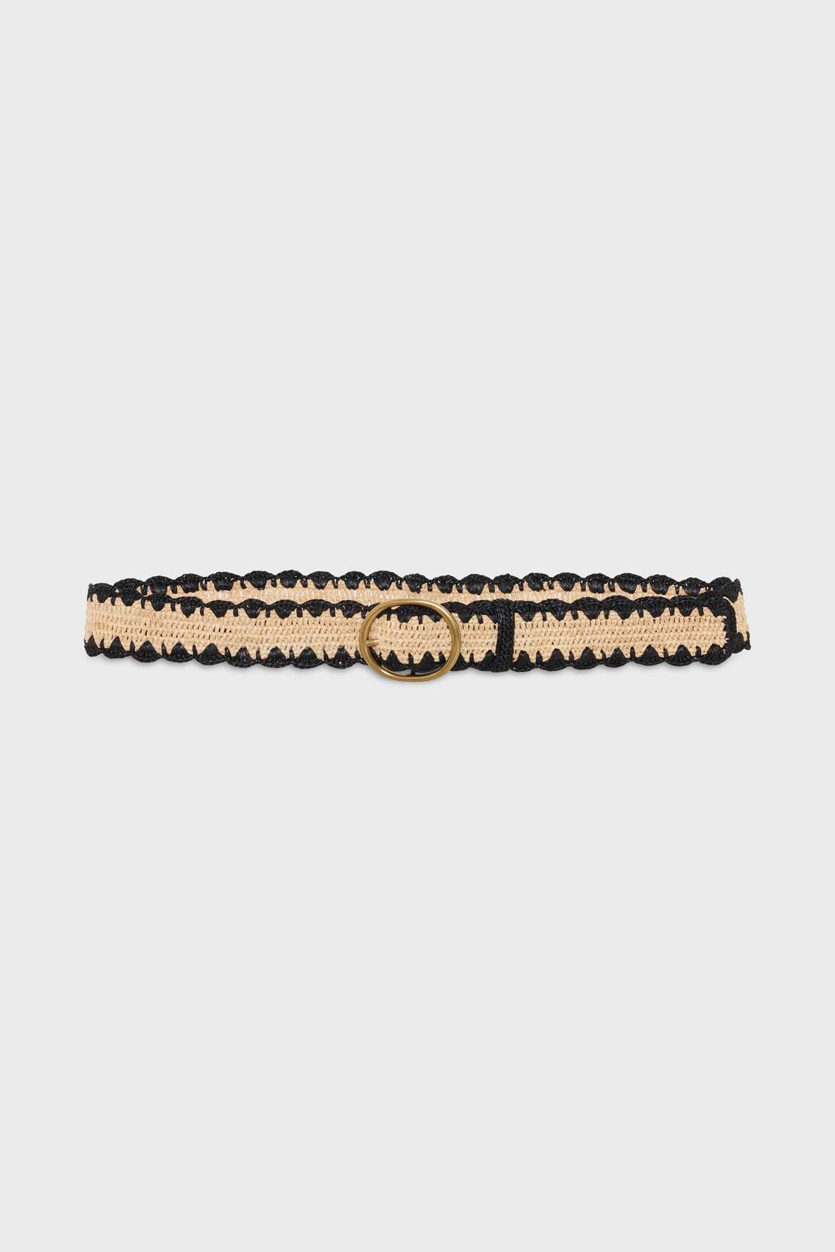 Ceinture en raphia - paloma GERARD DAREL Noir