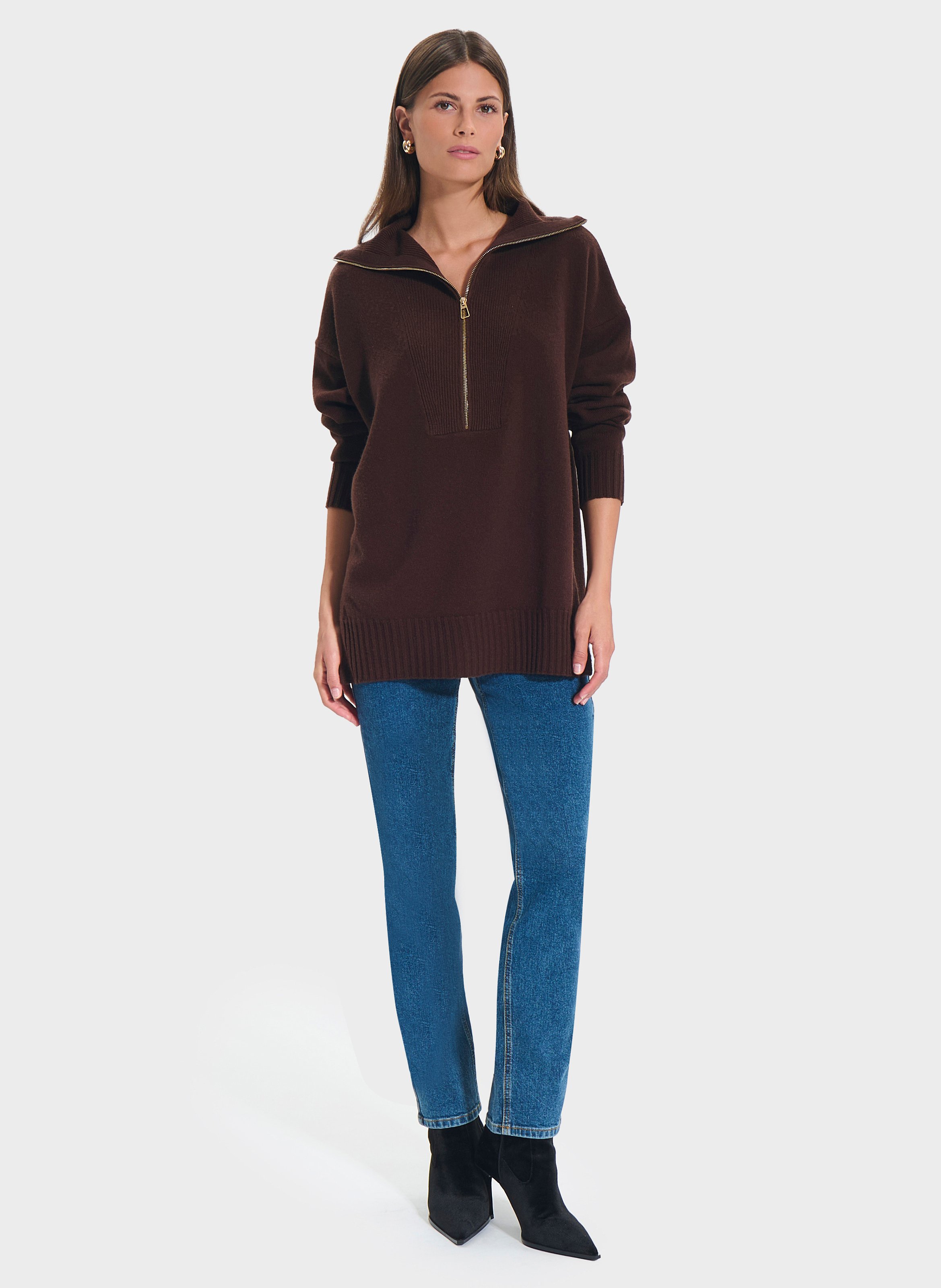 Pull  nabu ZAPA Marron