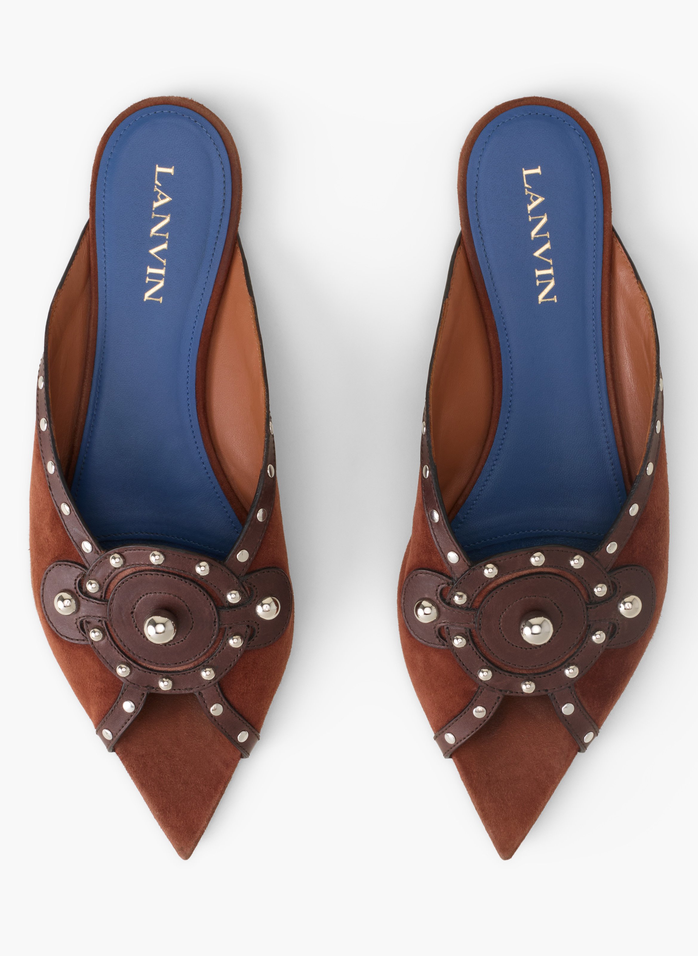 Mule plate eclipse LANVIN Marron