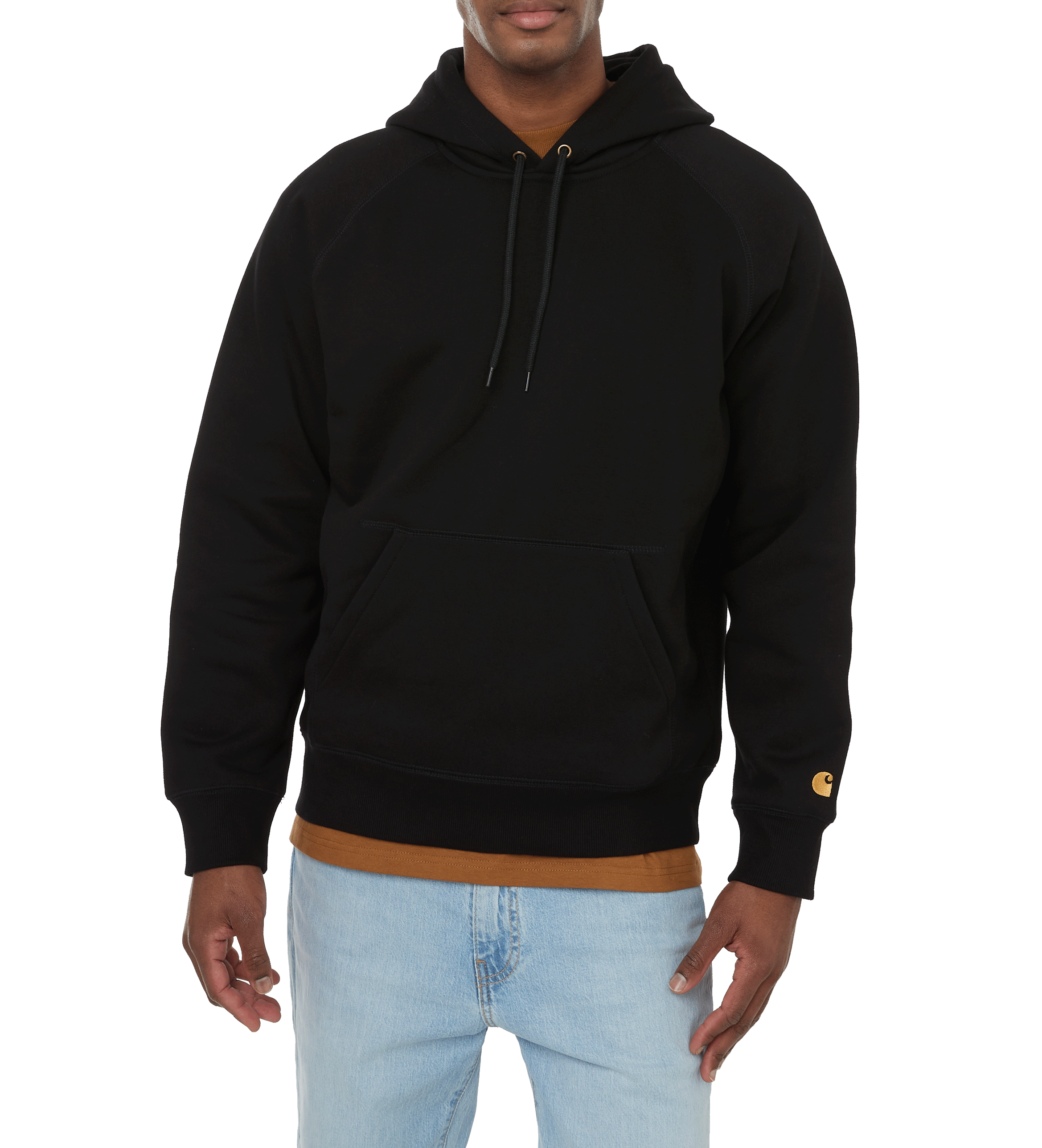 Hoodie en coton mélangé CARHARTT WIP Noir