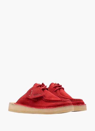 Clarks Mules Rouge Clarks Femme : Collection Printemps - été 2026 | Printemps