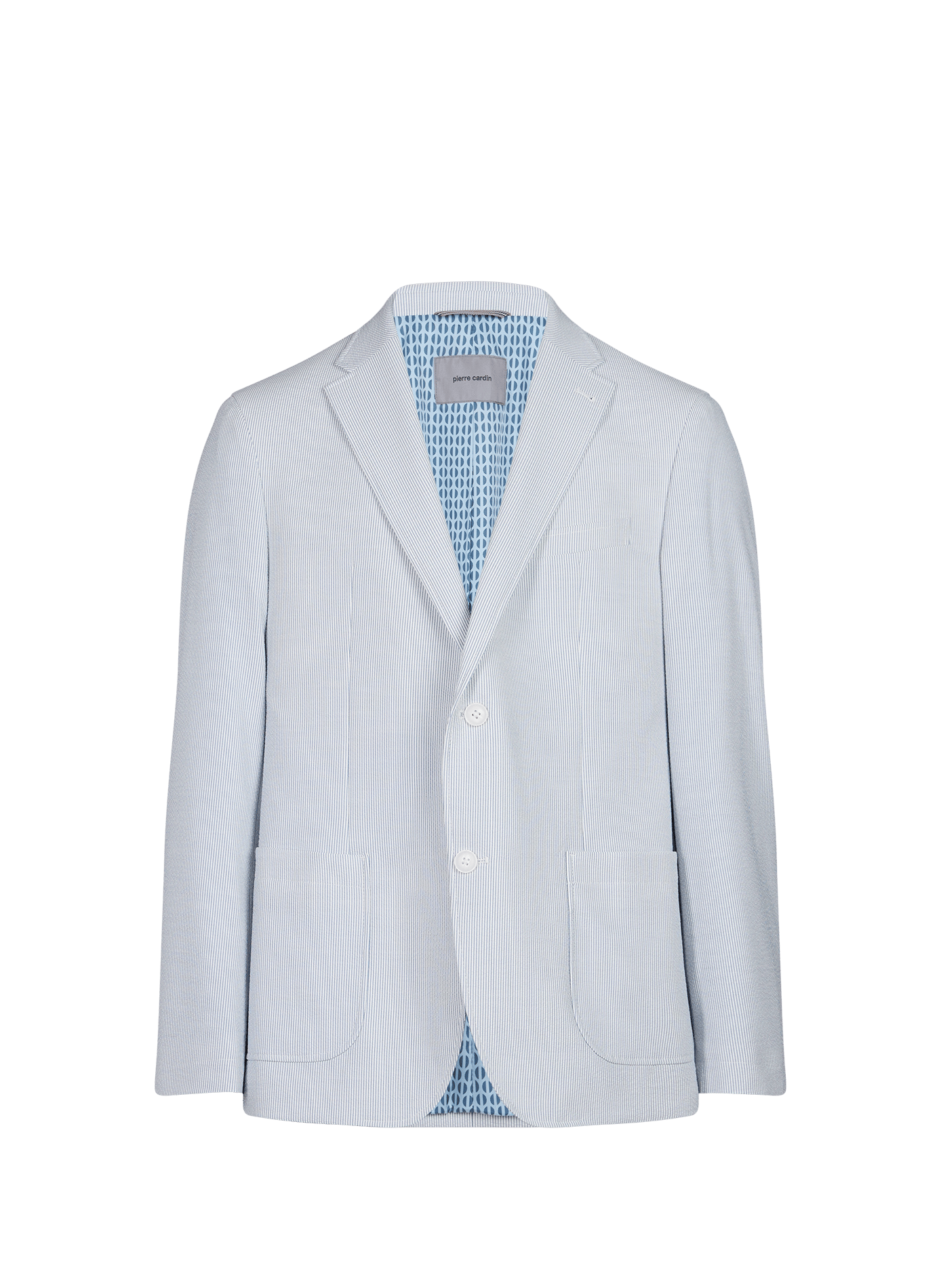 Veste de costume à rayures PIERRE CARDIN Bleu