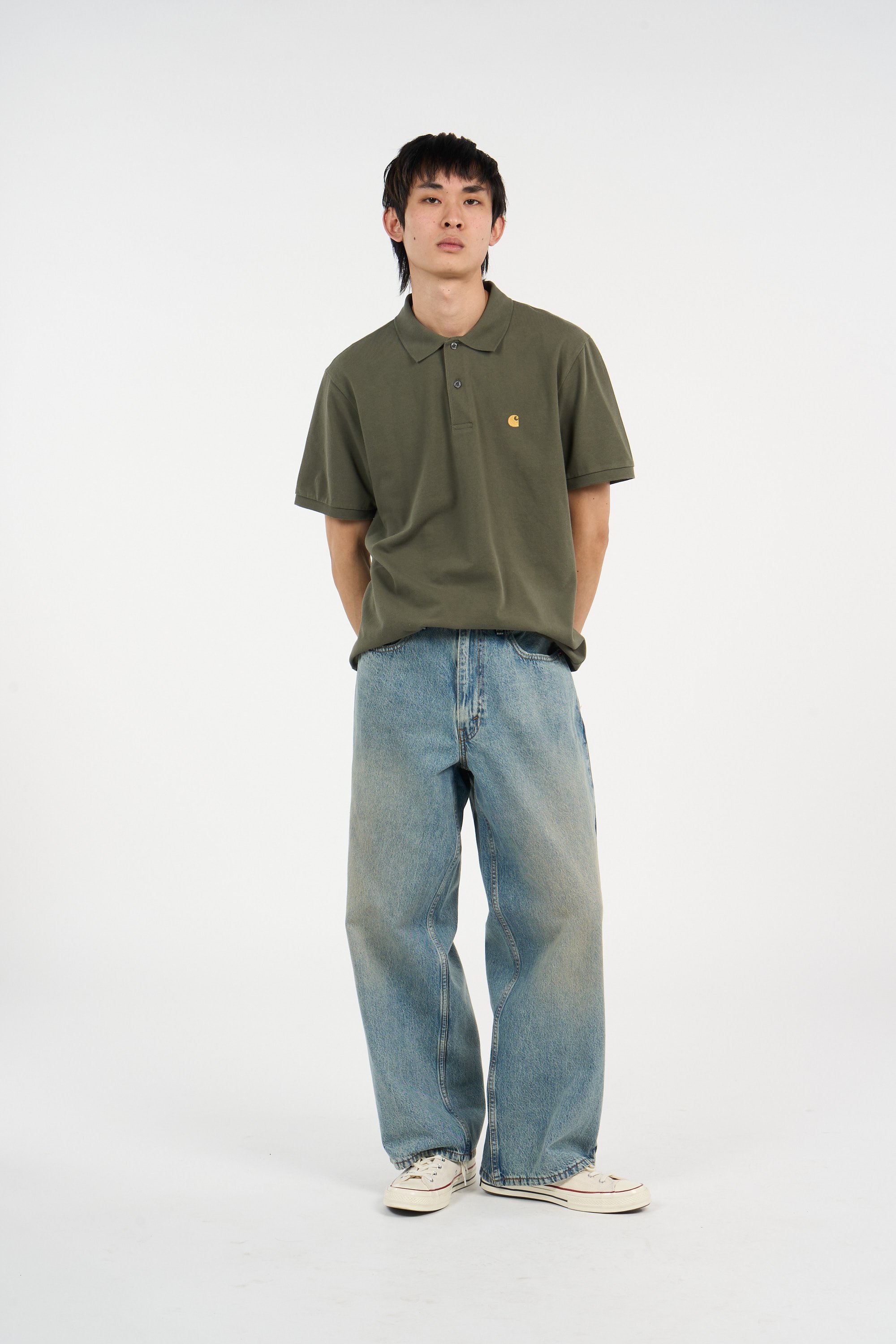Polo chase CARHARTT WIP Kaki