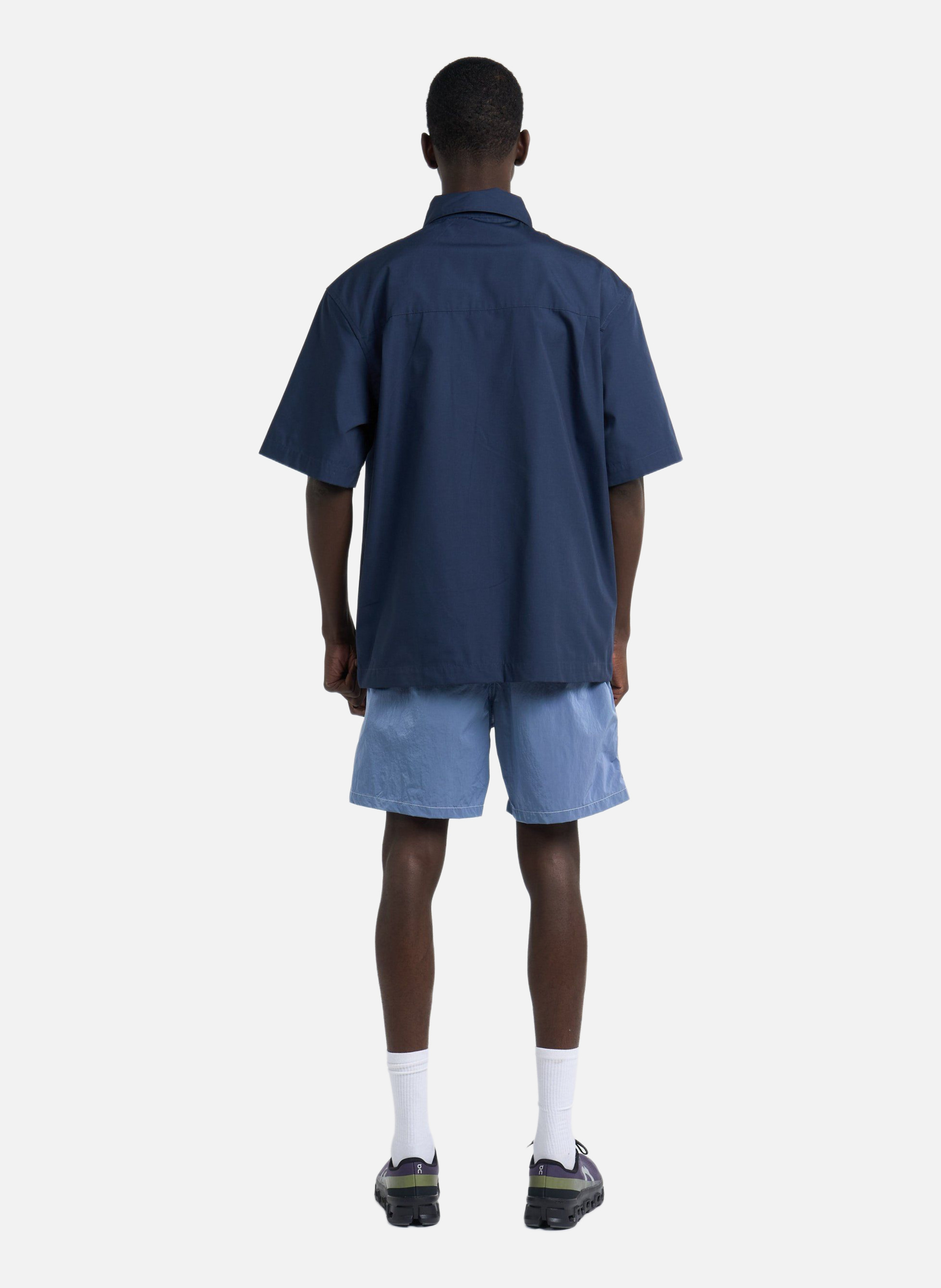 Chemise s/s postal zip shirt CARHARTT WIP Bleu