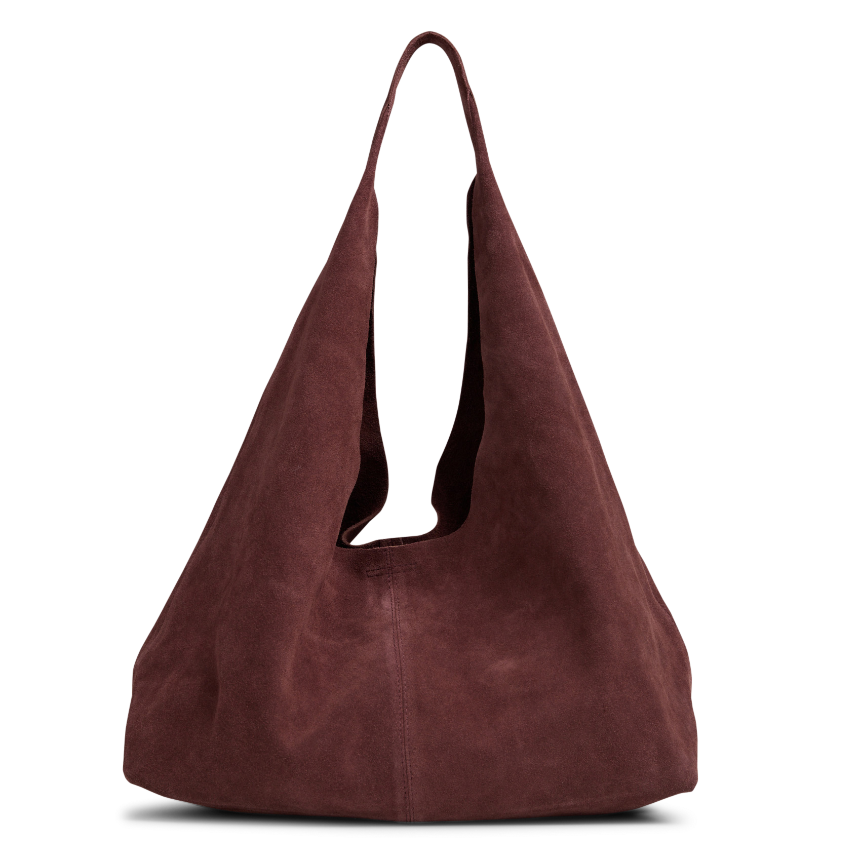 Cabas en cuir hobo m IKKS Marron