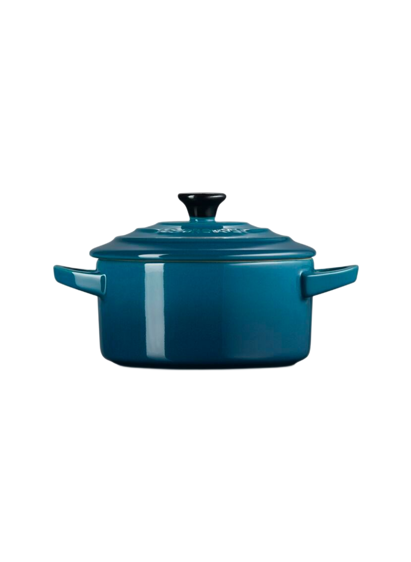 Mini-Kochtopf aus Keramik LE CREUSET Blau