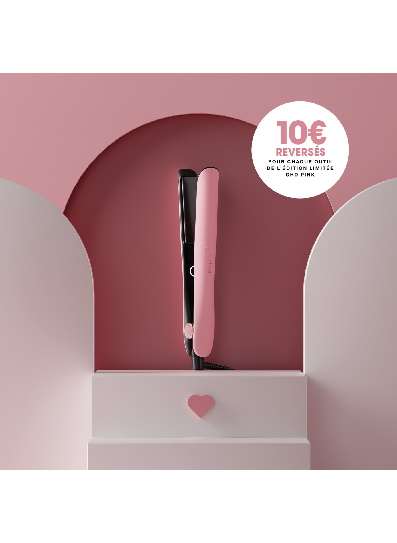 Lisseur GHD Gold - édition limitée Pink GHD Pink