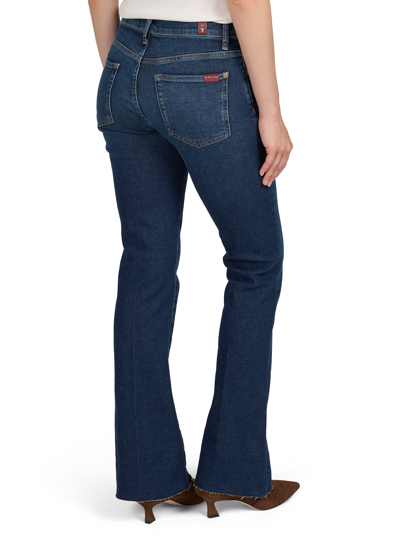 Flared jeans 7 FOR ALL MANKIND Blue