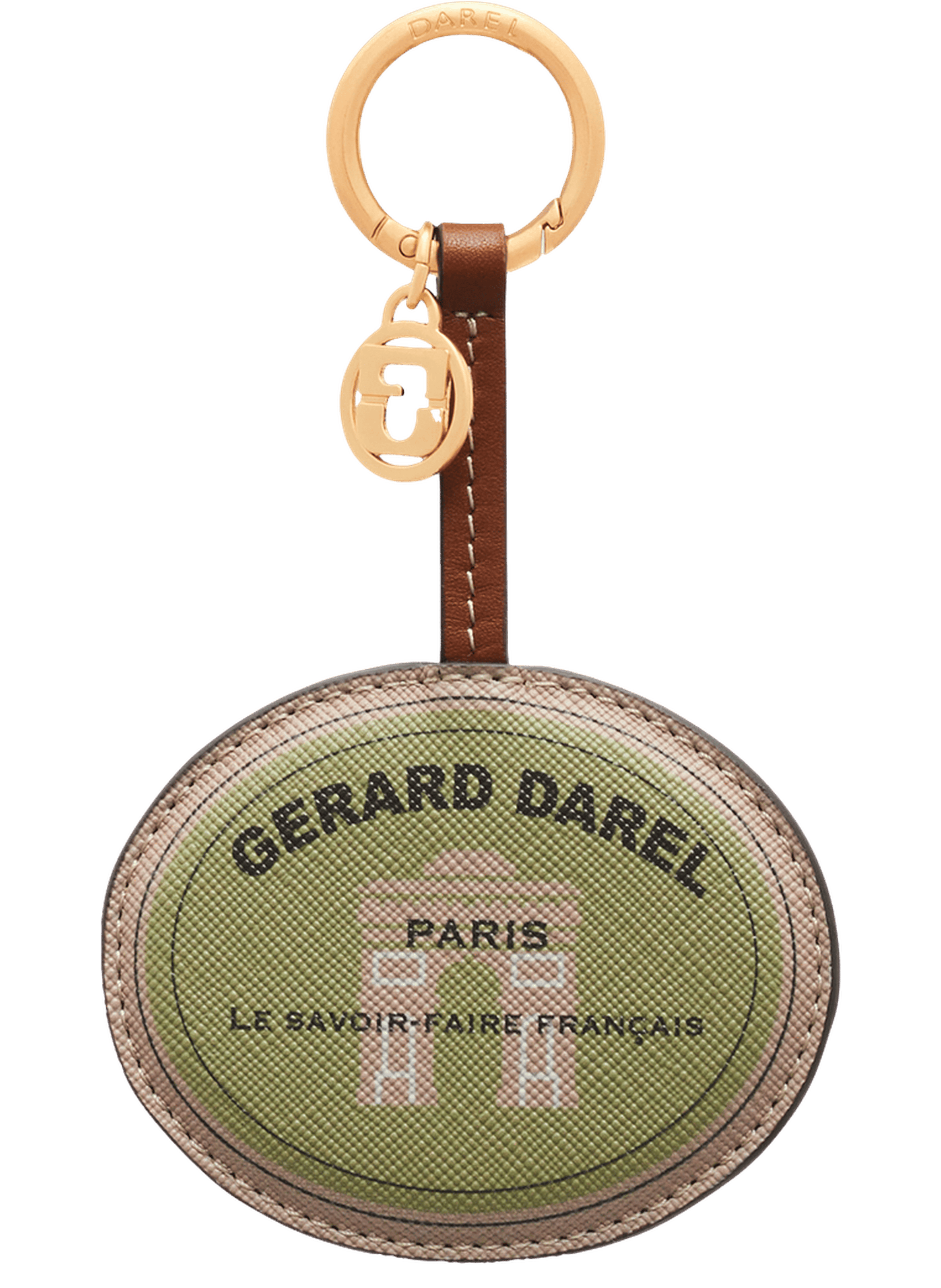 Charm en toile enduite et cuir - allure GERARD DAREL Multicolore