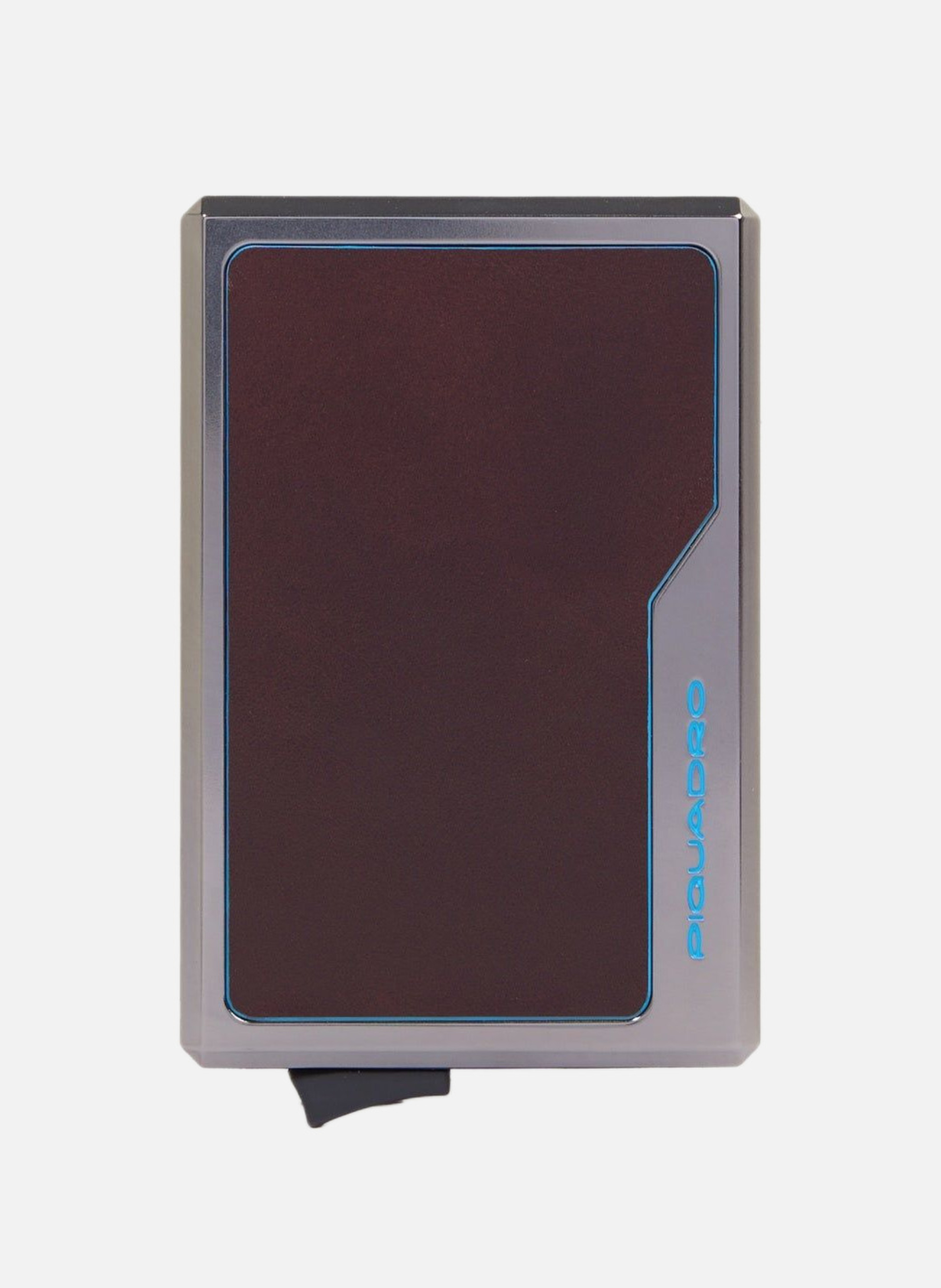 Porte-cartes automatique magsafe PIQUADRO Marron