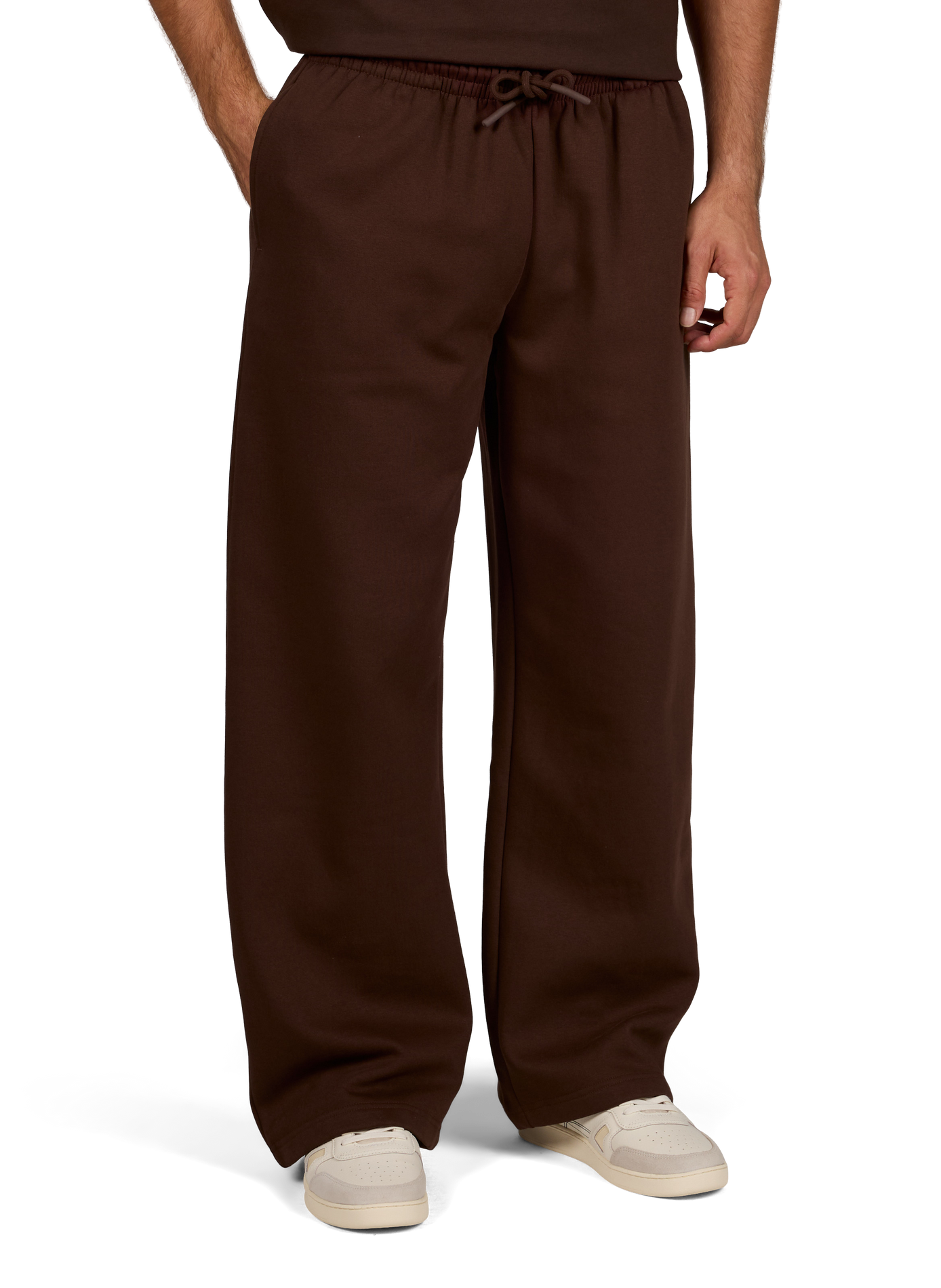 Plain oversized joggers GERTRUDE Red