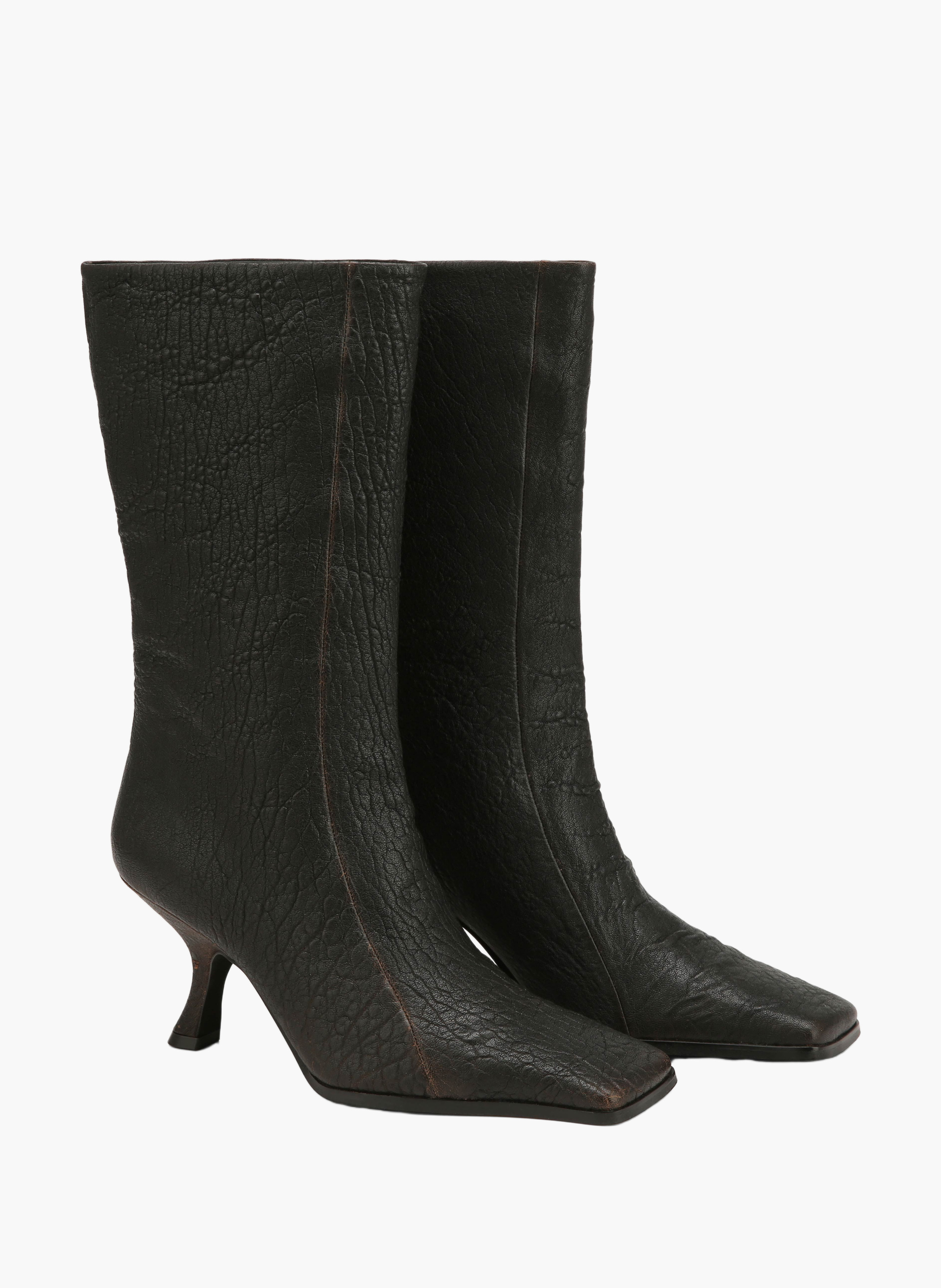 Bottines apple aviator NAKED WOLFE Noir