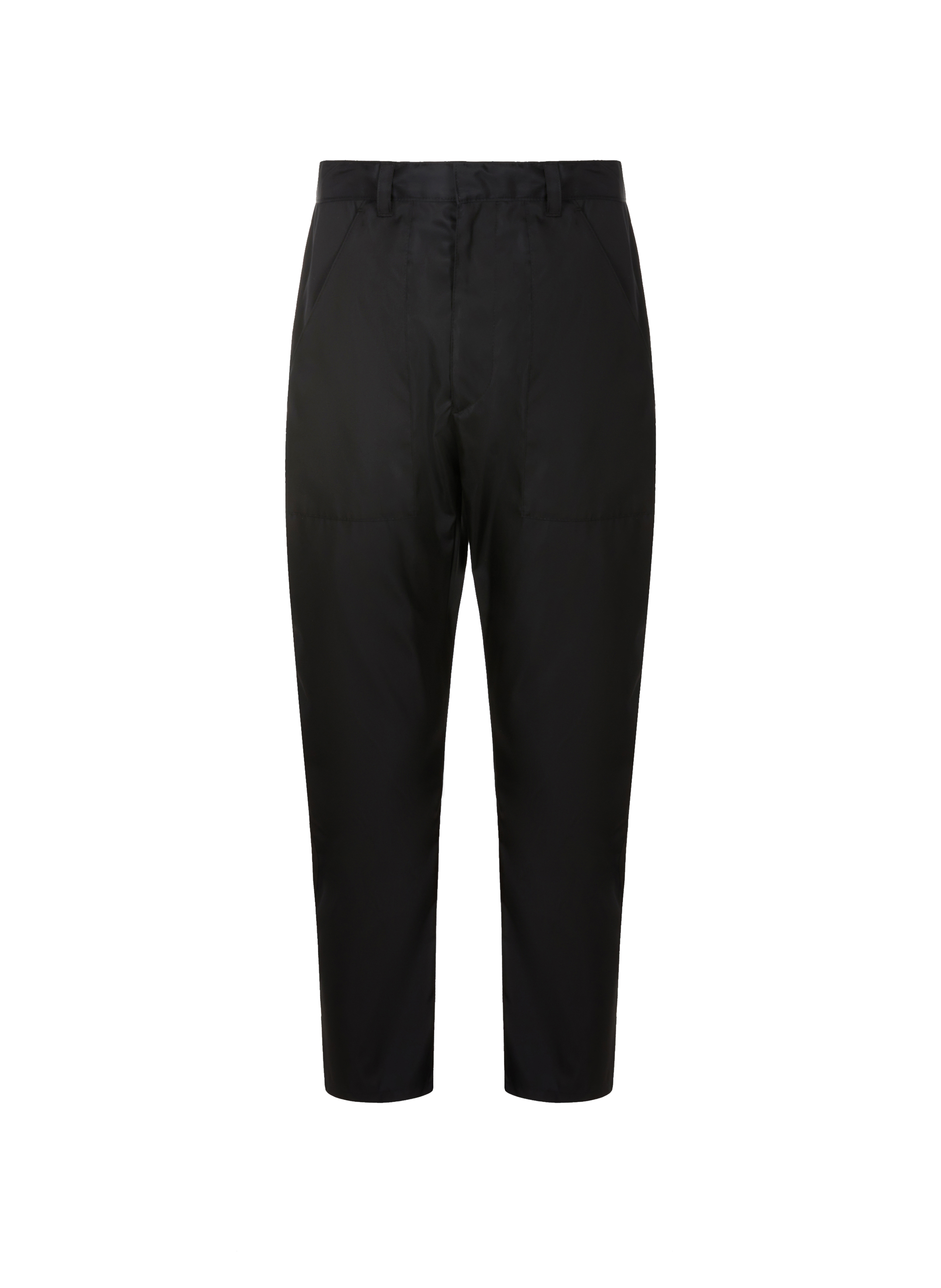 PRADA Re-Nylon gabardine trousers Black