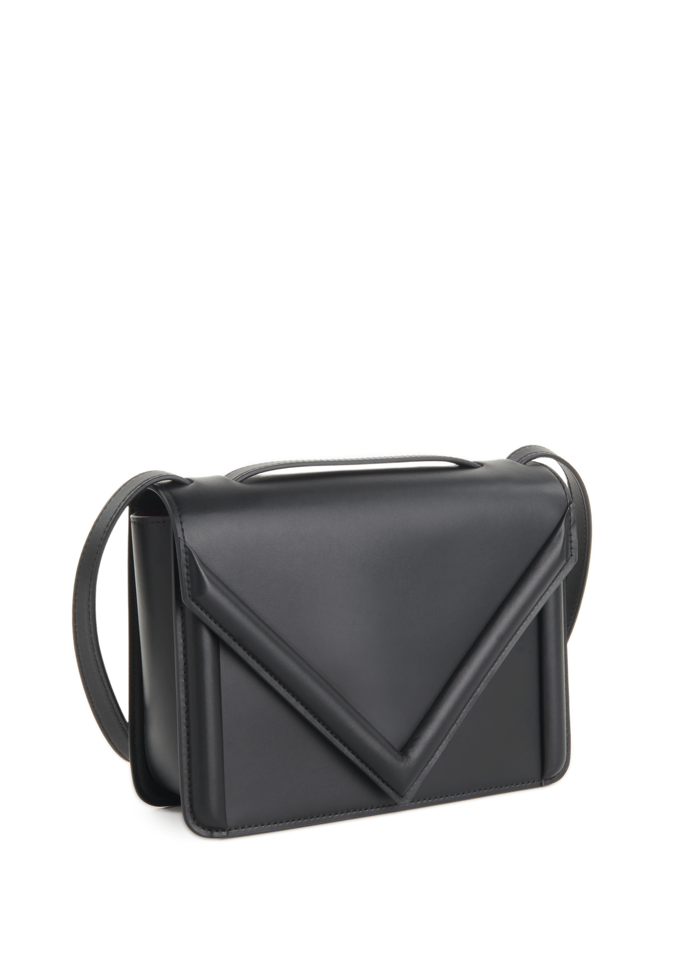 Leather shoulder bag MANSUR GAVRIEL Black