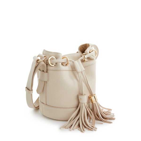 Sac seau en cuir