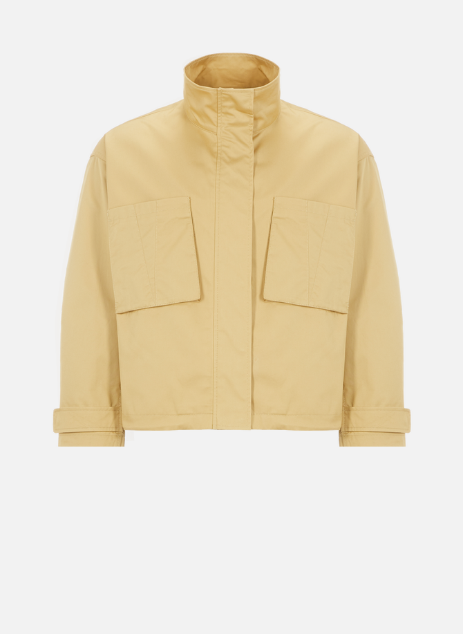 Lightweight cropped cotton jacket CALVIN KLEIN