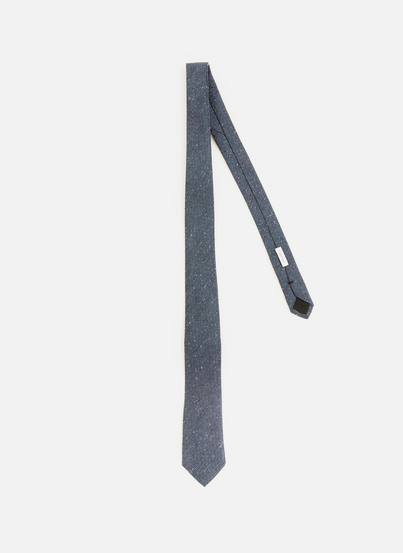 Silk tie with a mottled look CALVIN KLEIN