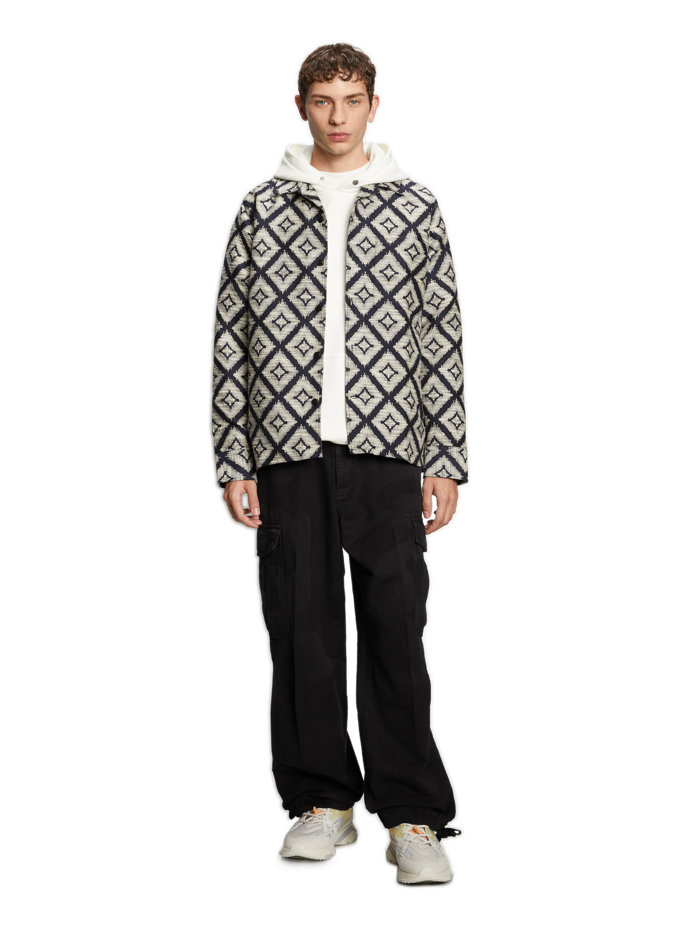 Printed shirt NN.07 Blue