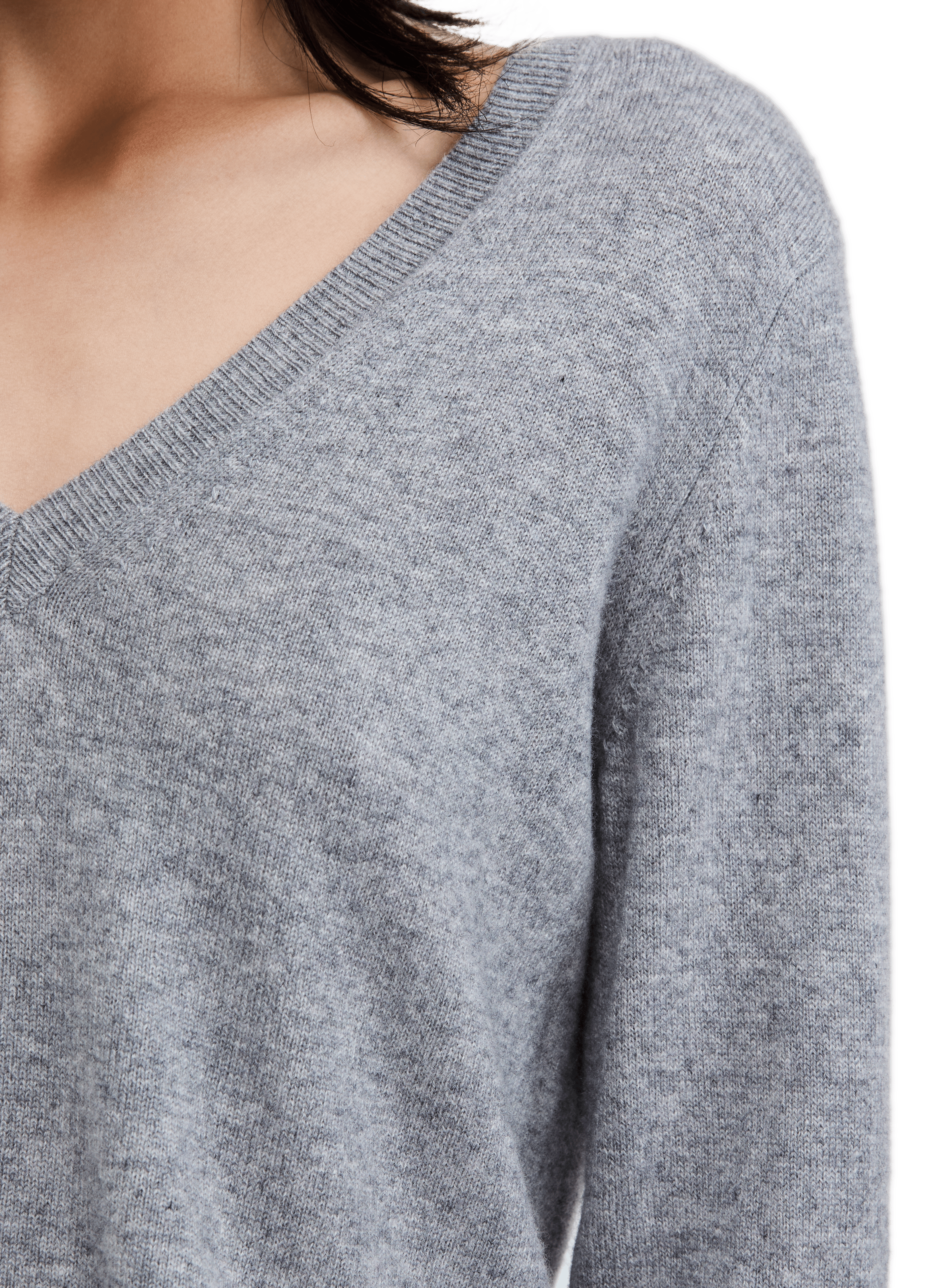 Pull en cachemire AU PRINTEMPS PARIS Gris
