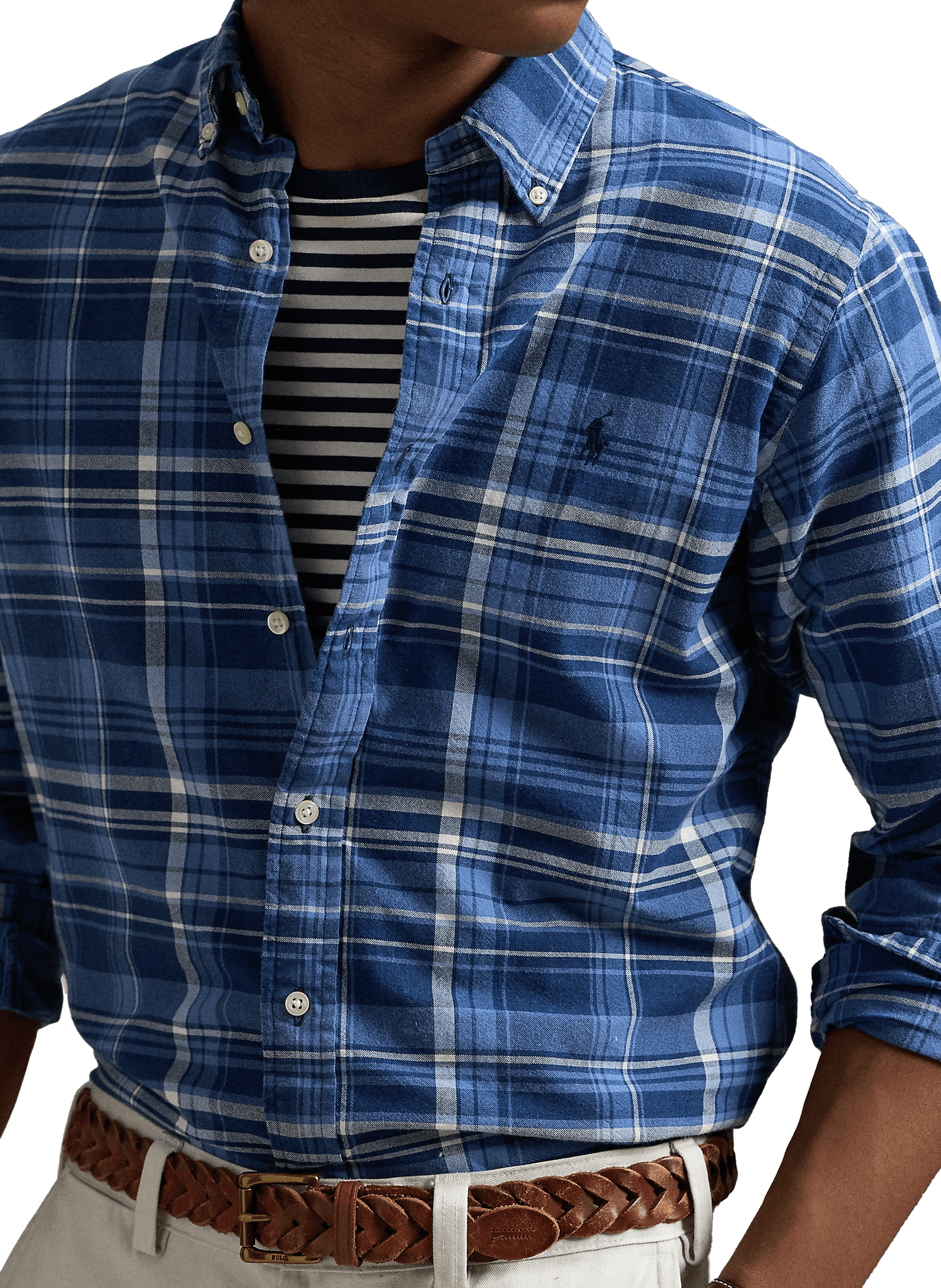 Chemise à carreaux POLO RALPH LAUREN Bleu