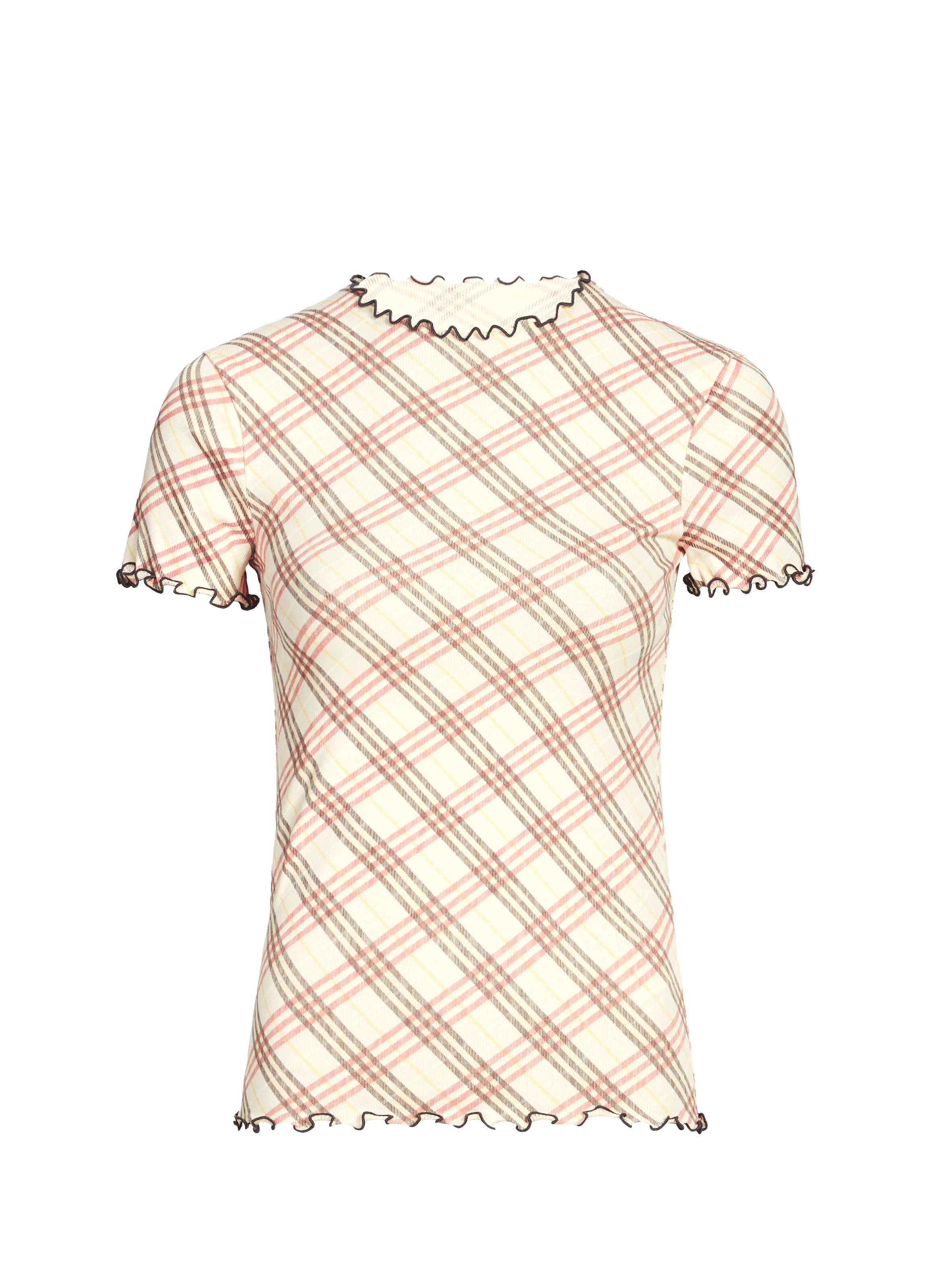 Checked top BURBERRY Multicolour