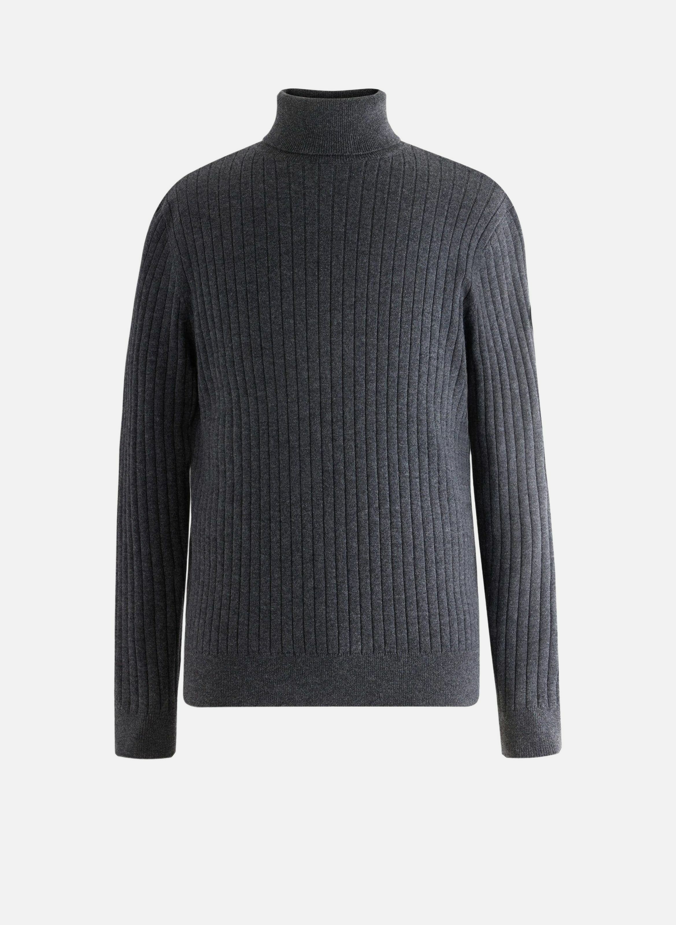 Pull armand col montant coupe ample Gris