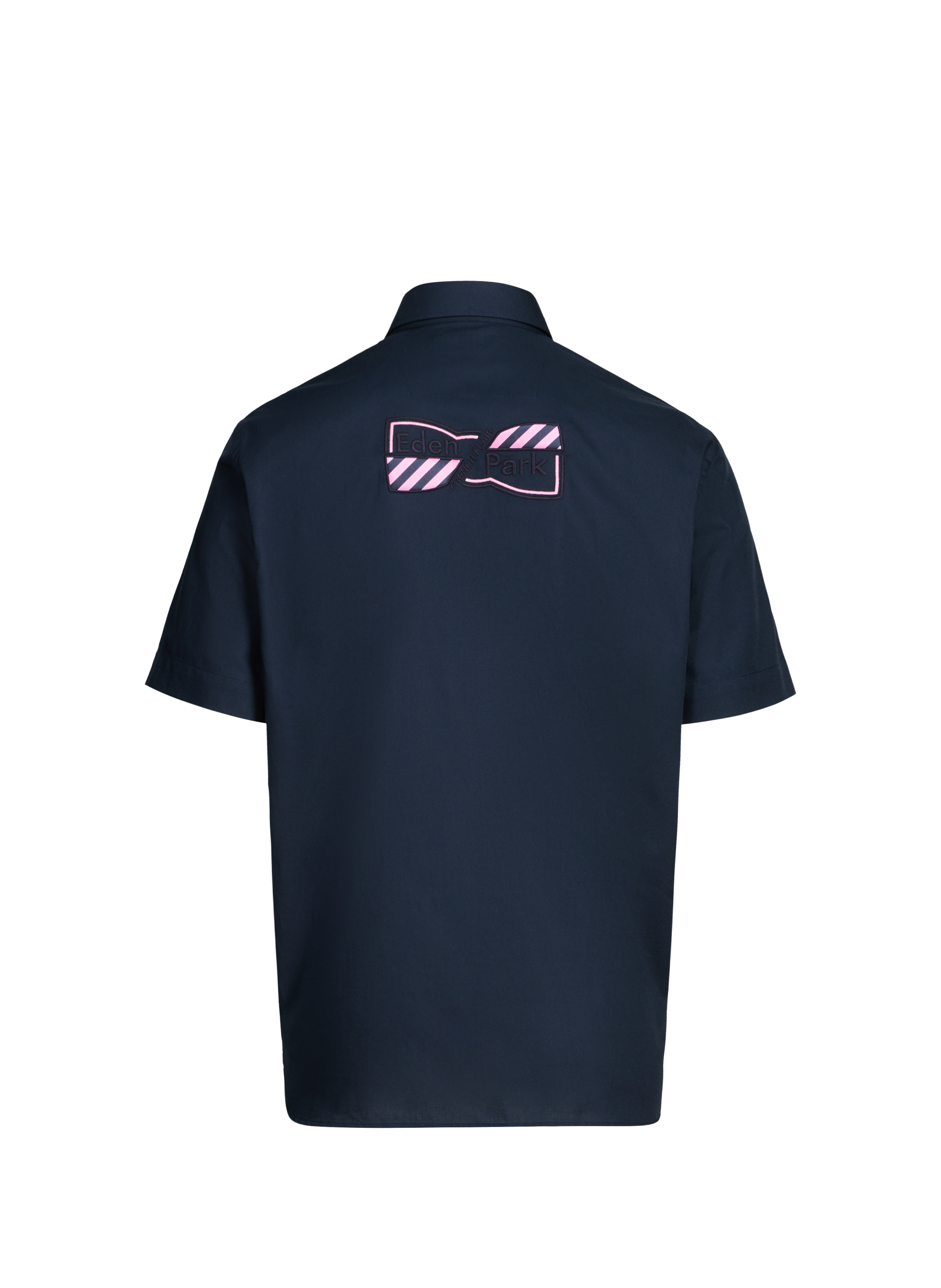 Chemise à motif à logo EDEN PARK Bleu