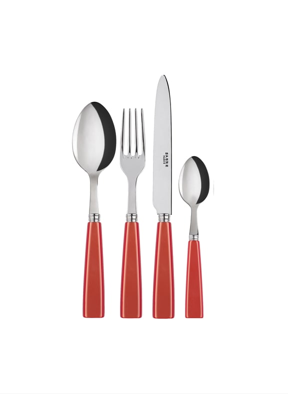 Set de 4 couverts de table, icône Orange by SABRE PARIS SABRE PARIS Set de 4 couverts de table, icône Orange