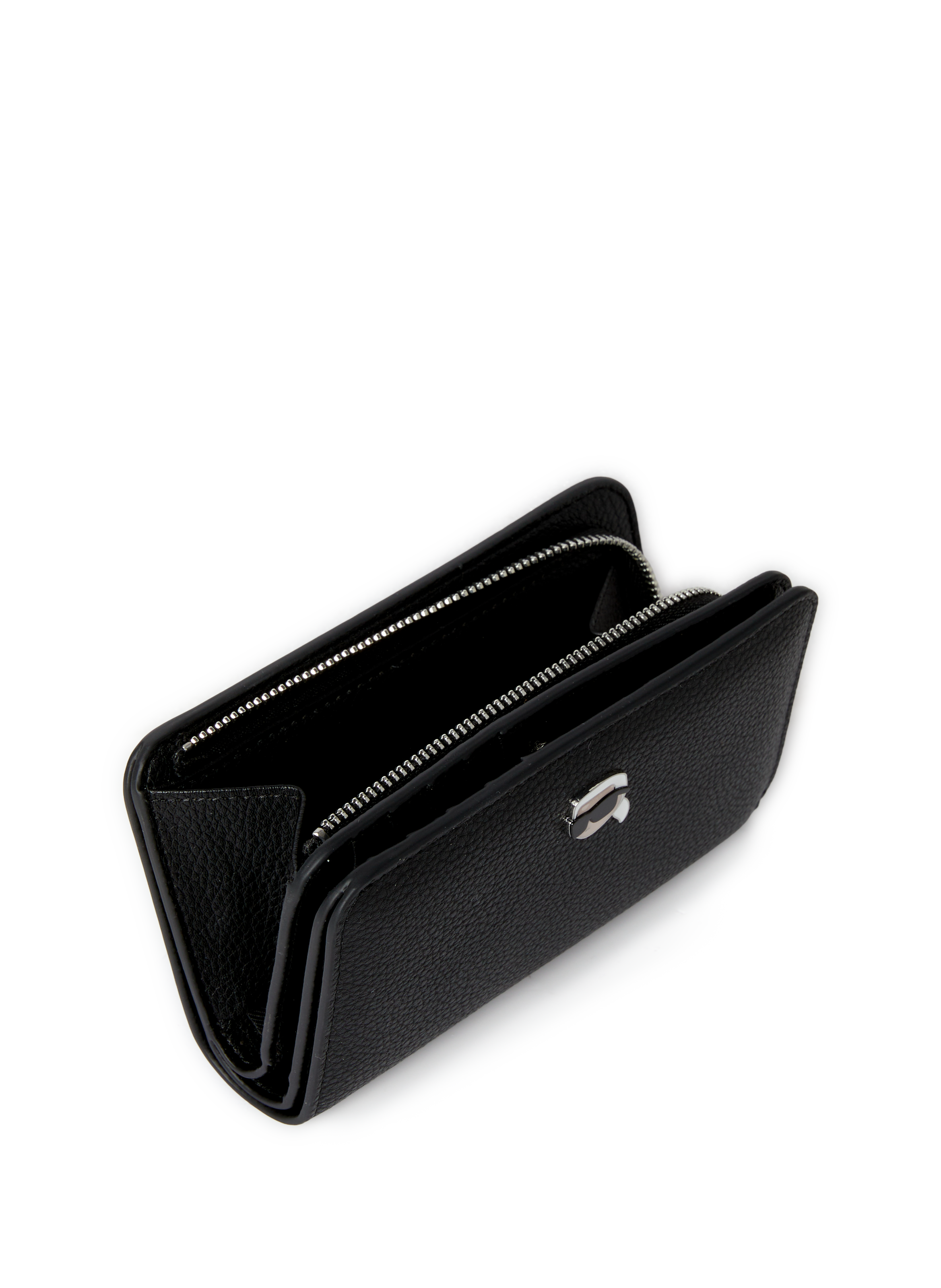 Le portefeuille continental en cuir MARC JACOBS Noir