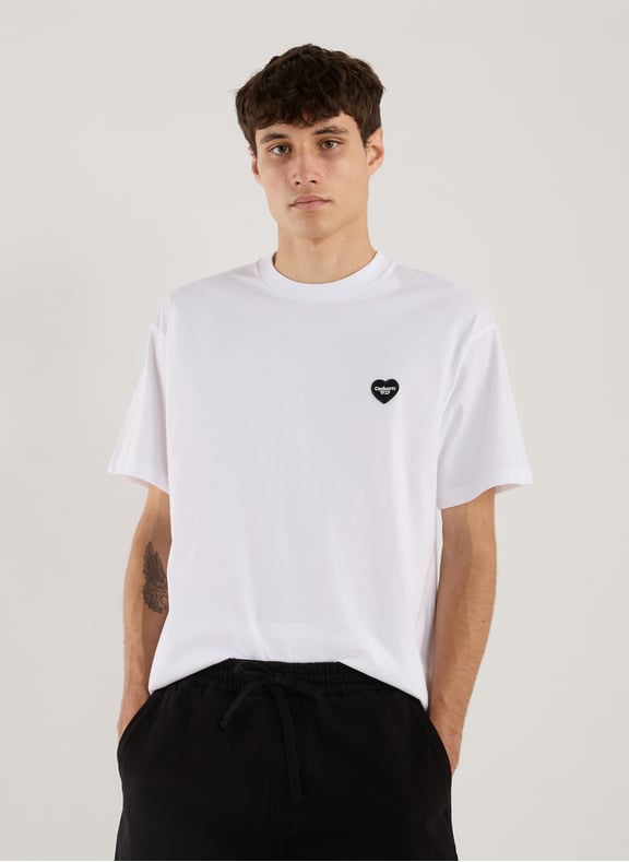 Classic Cotton T-Shirt White by CARHARTT WIP CARHARTT WIP Classic Cotton T-Shirt White