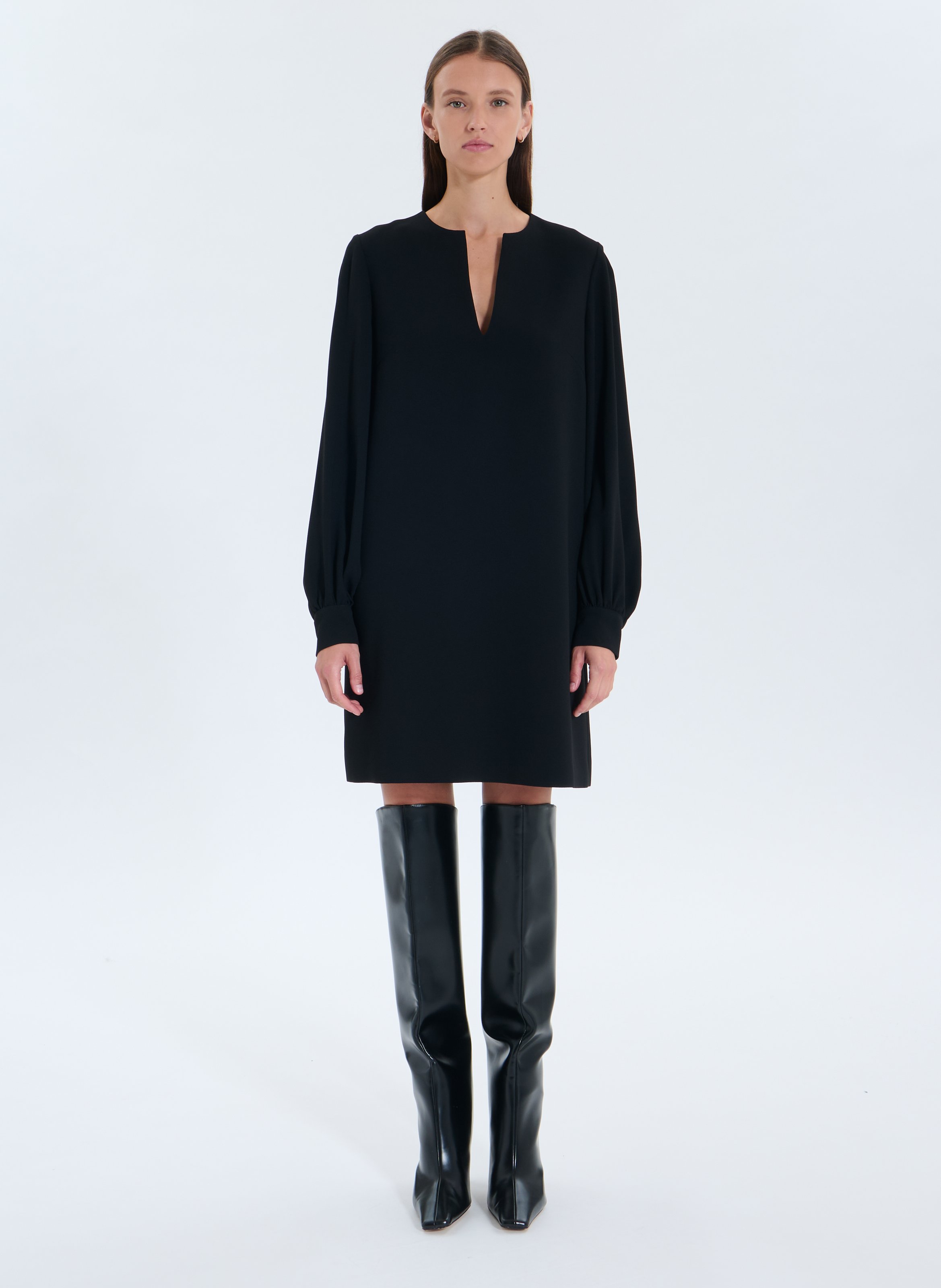 Robe droite rheala ZAPA Noir