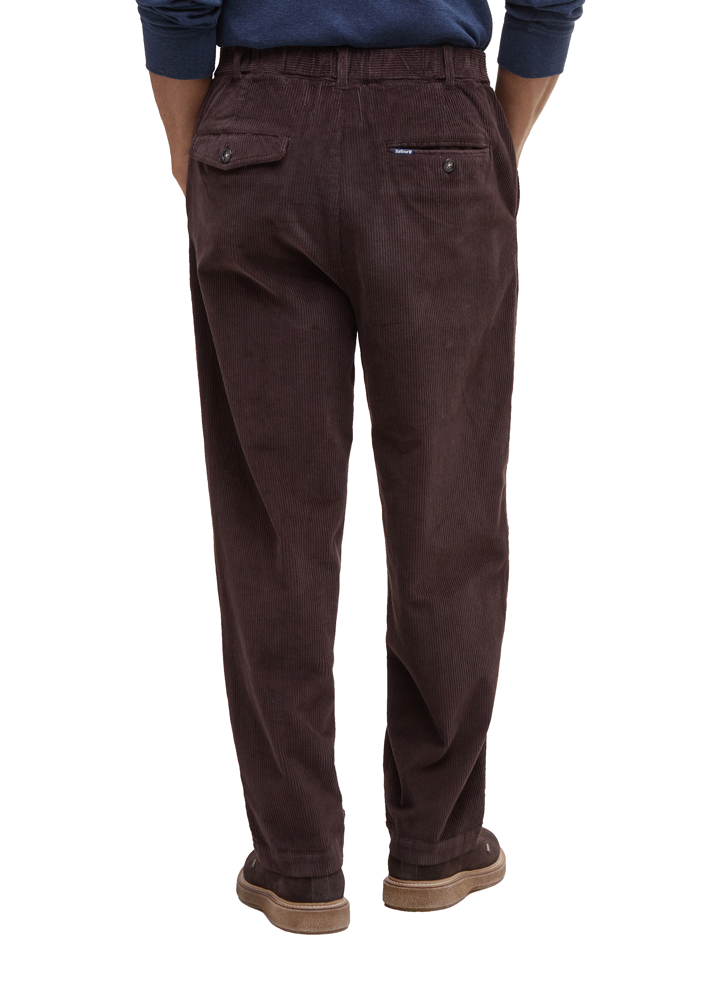 Pantalon côtelé BARBOUR Marron