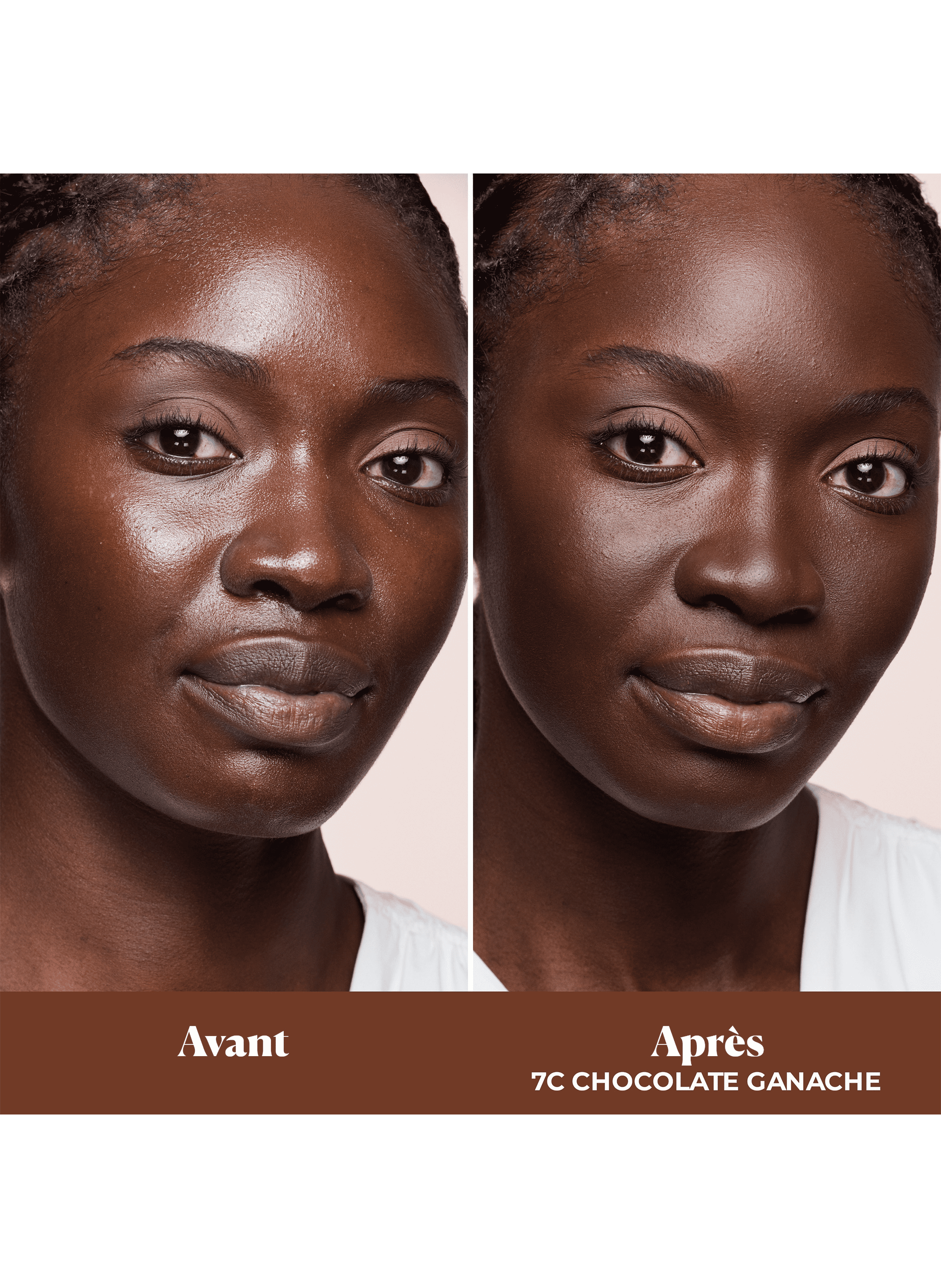 Real Flawless Feather Matte Powder Foundation LAURA MERCIER 7c chocolate ganache 