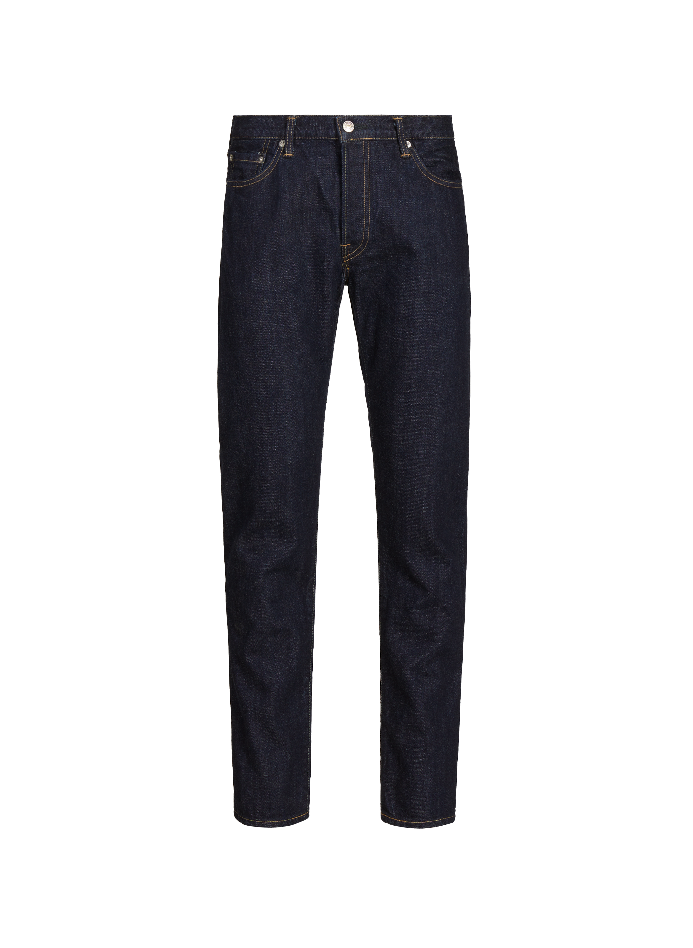 Straight cotton jeans EDWIN Blue