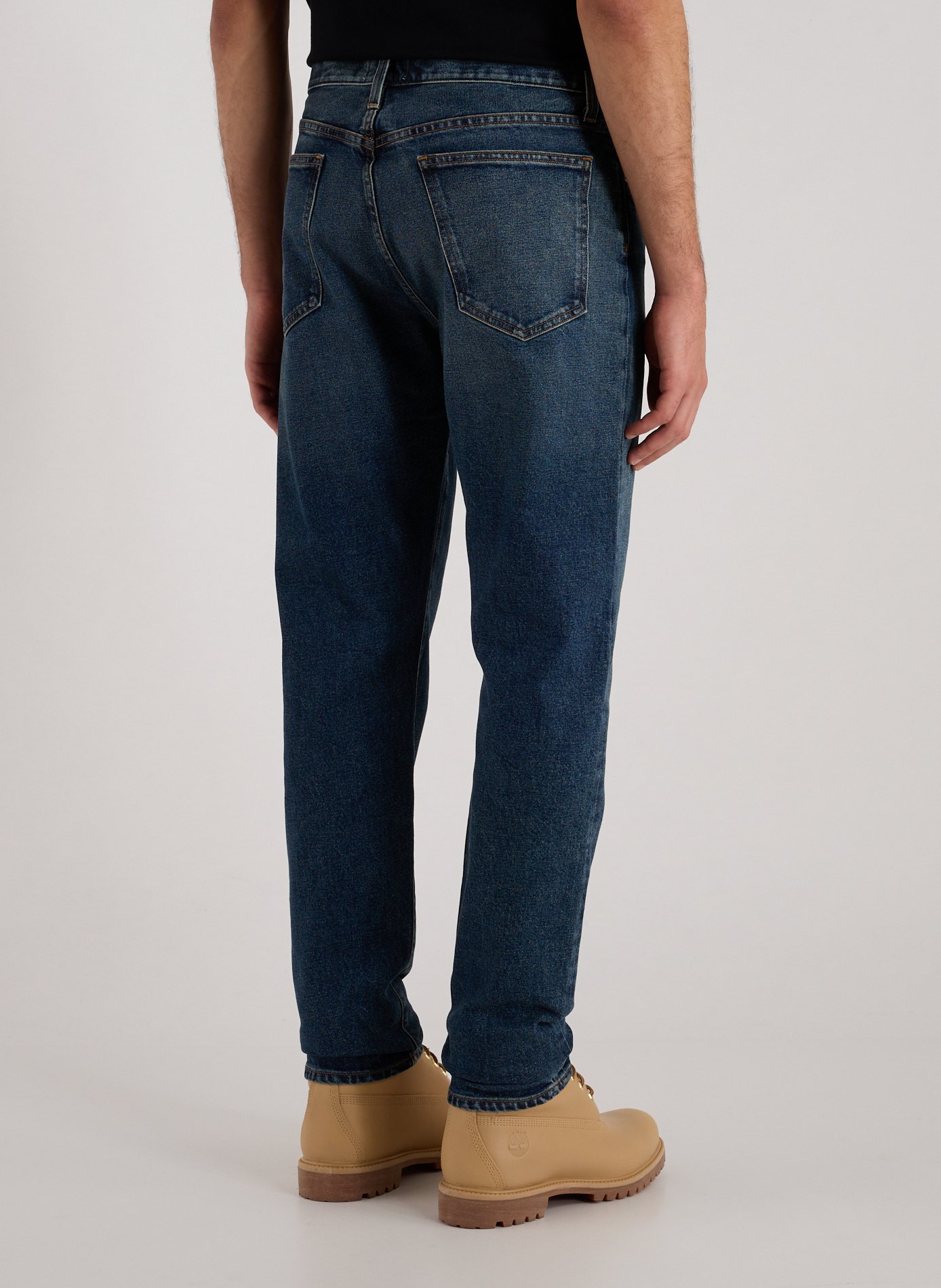 Five-pocket cotton blend jeans AGOLDE Blue