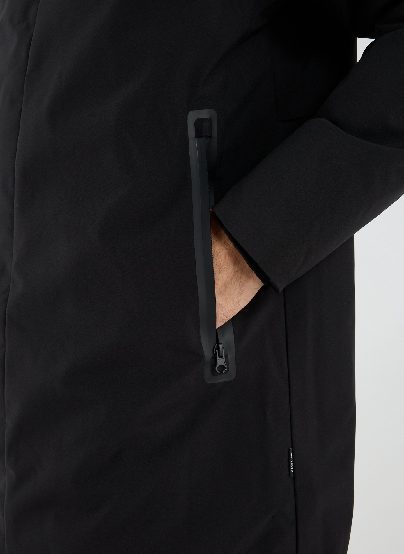 Parka longue à capuche  SAVE THE DUCK Noir