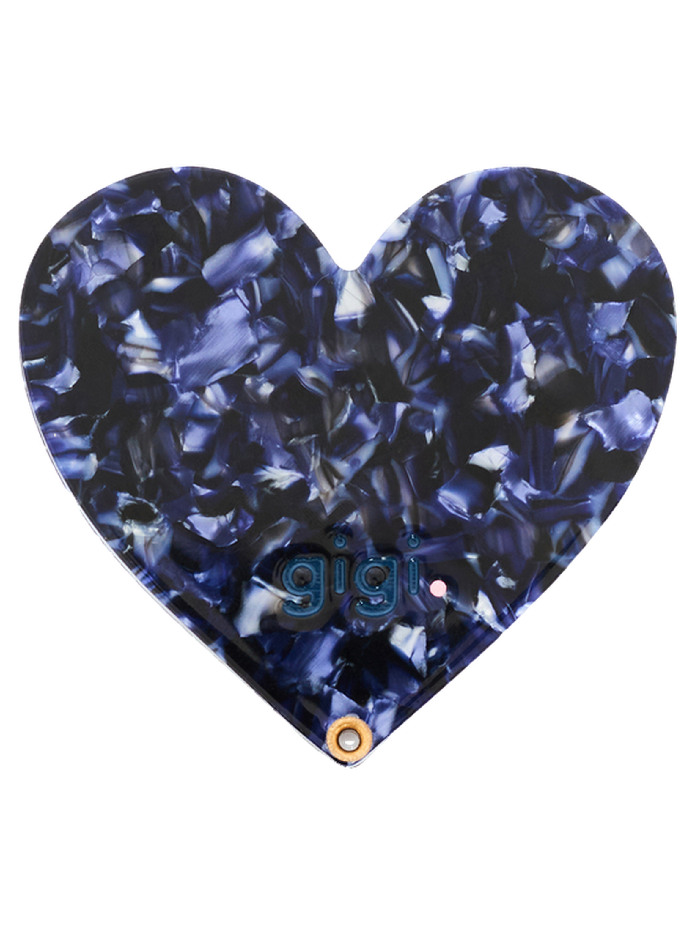 Miroir cœur de poche - gina PABLO Bleu