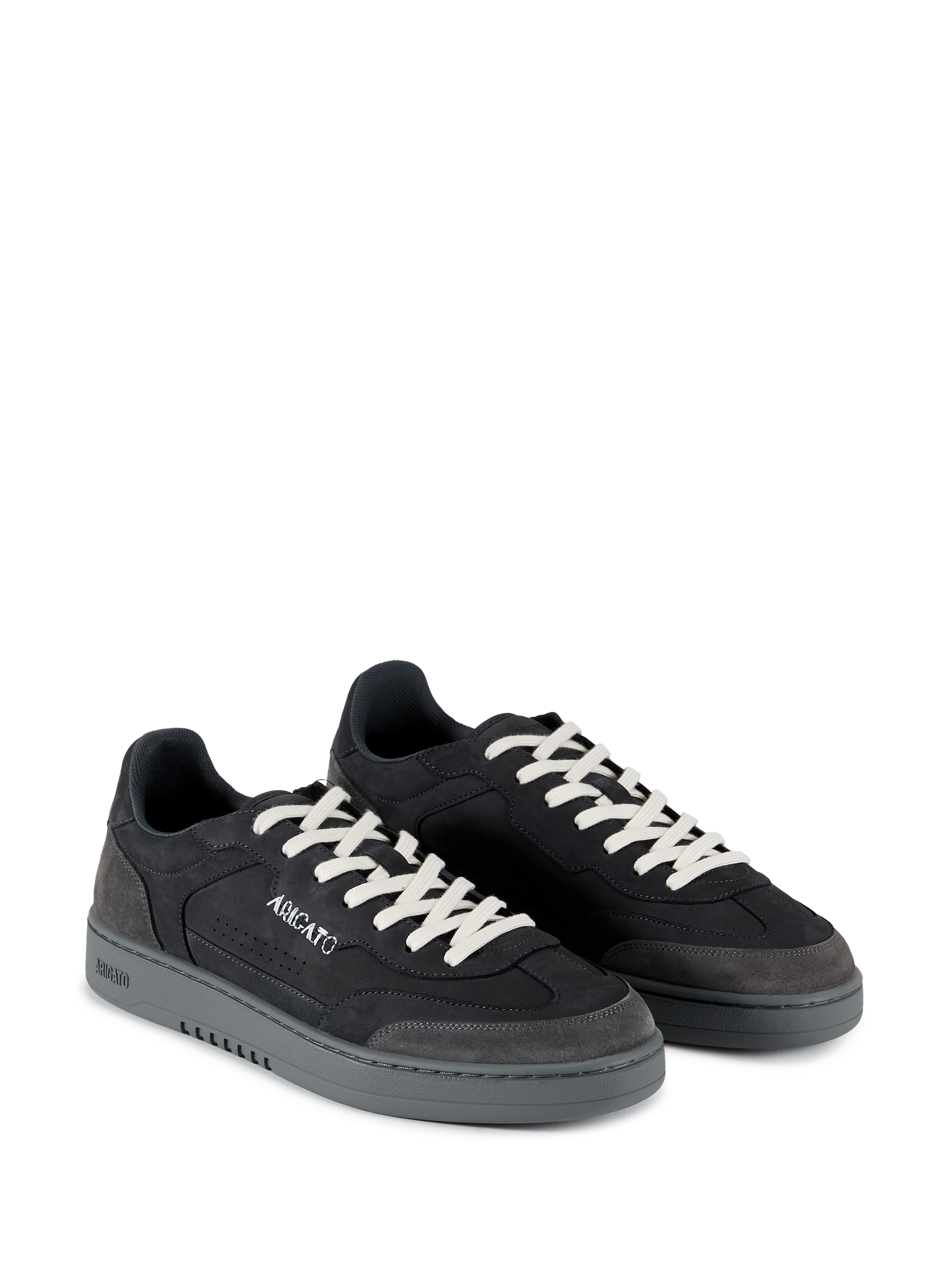 Baskets bi-matière en cuir mélangé AXEL ARIGATO Noir