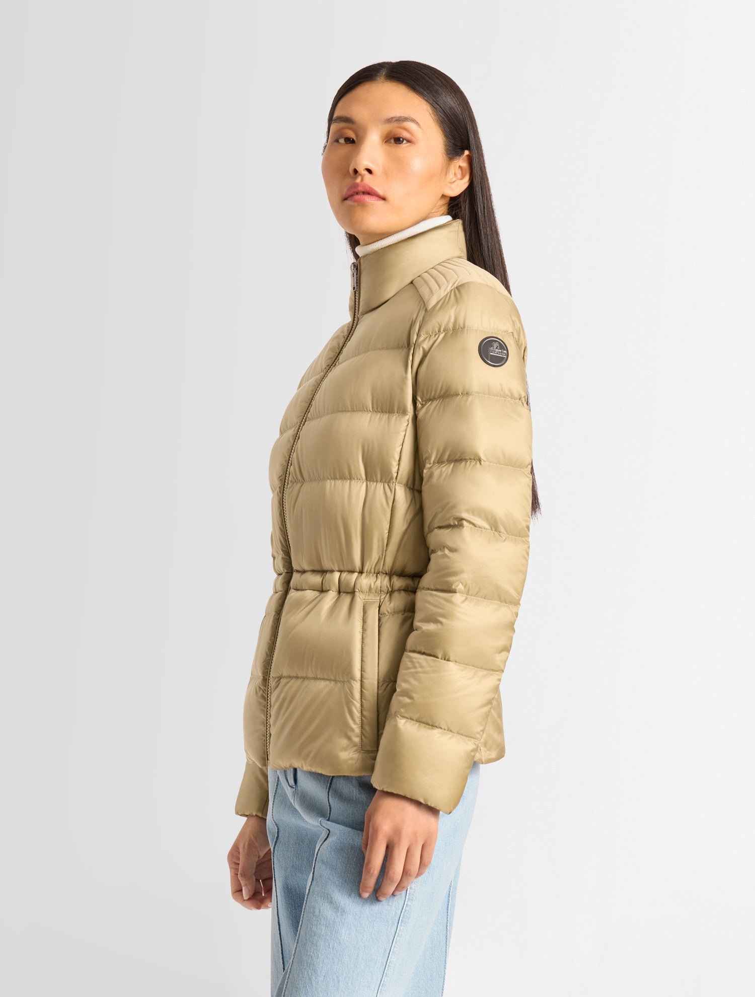 Doudoune kerin col montant coupe regular FUSALP Beige