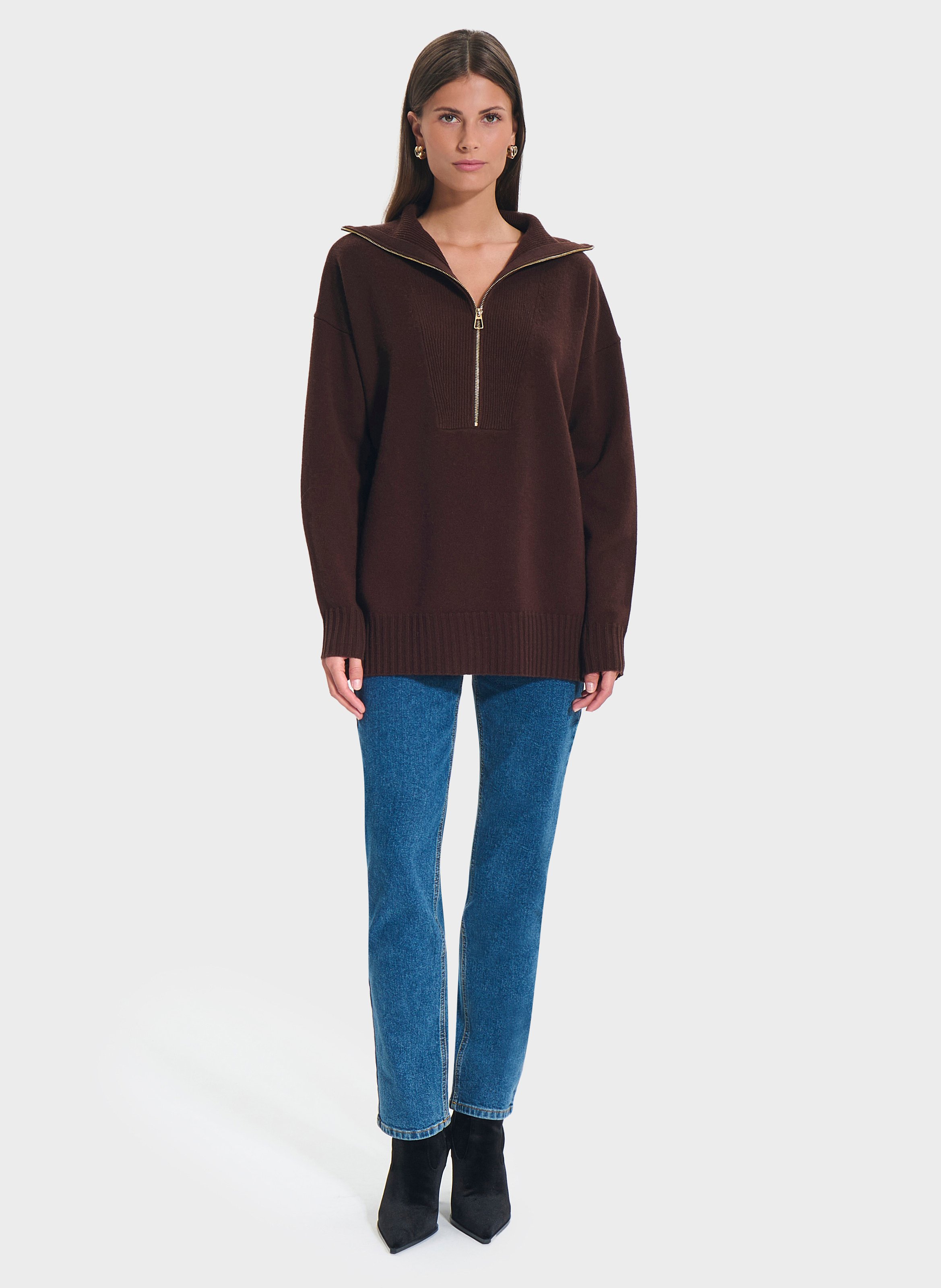 Pull  nabu ZAPA Marron